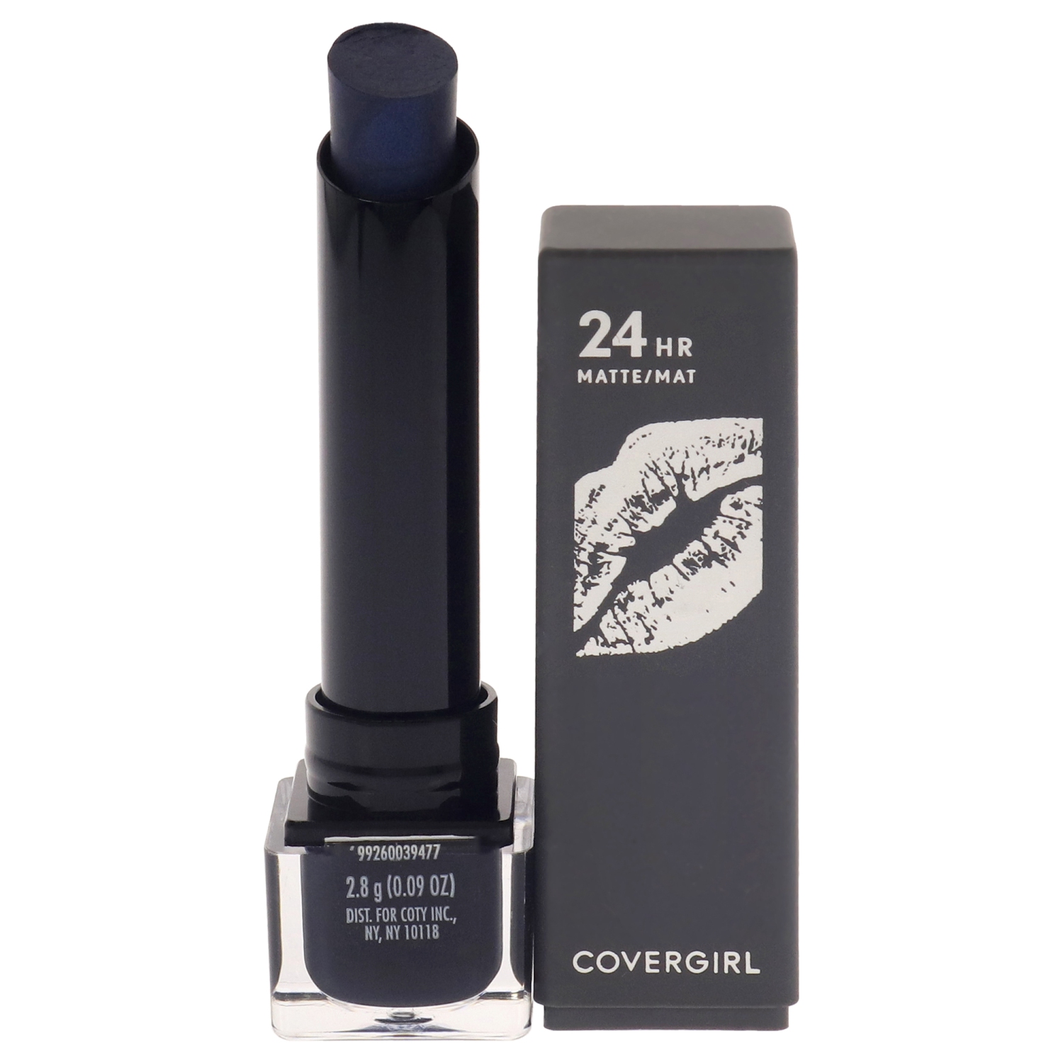 Rouge à lèvres Exhibitionist 24Hr Ultra Matte - 710 Come Through par CoverGirl pour femme - Rouge à lèvres 0,09 oz