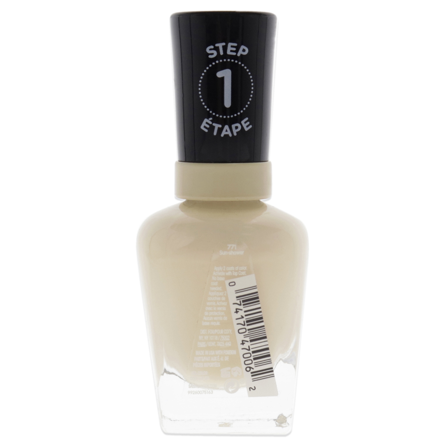 Miracle Gel - 771 Sun-Shower by Sally Hansen for Women - 0.5 oz Nail Polish