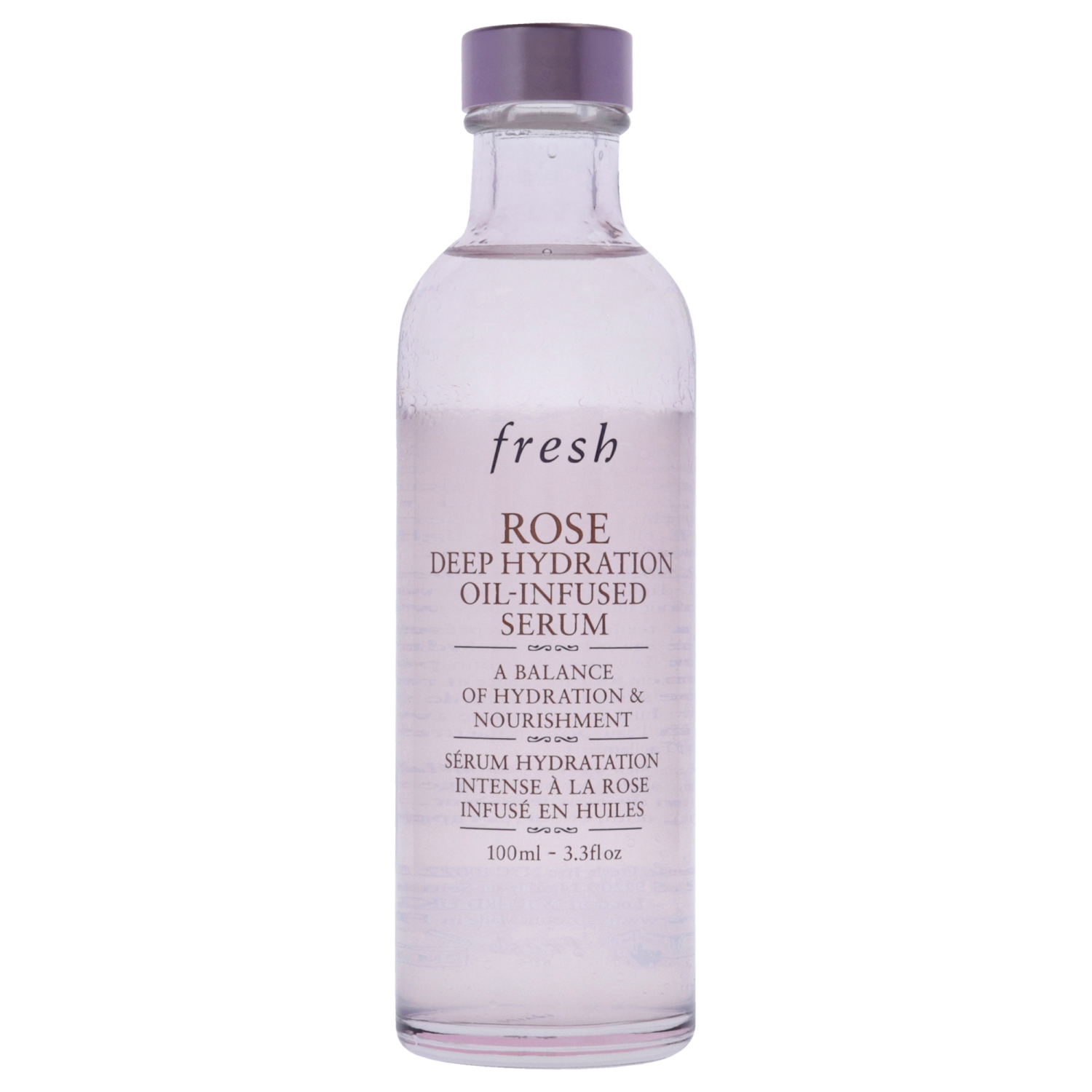 Sérum infusé d'huile d'hydratation profonde à la rose par Fresh for Women - 3,3 oz Sérum