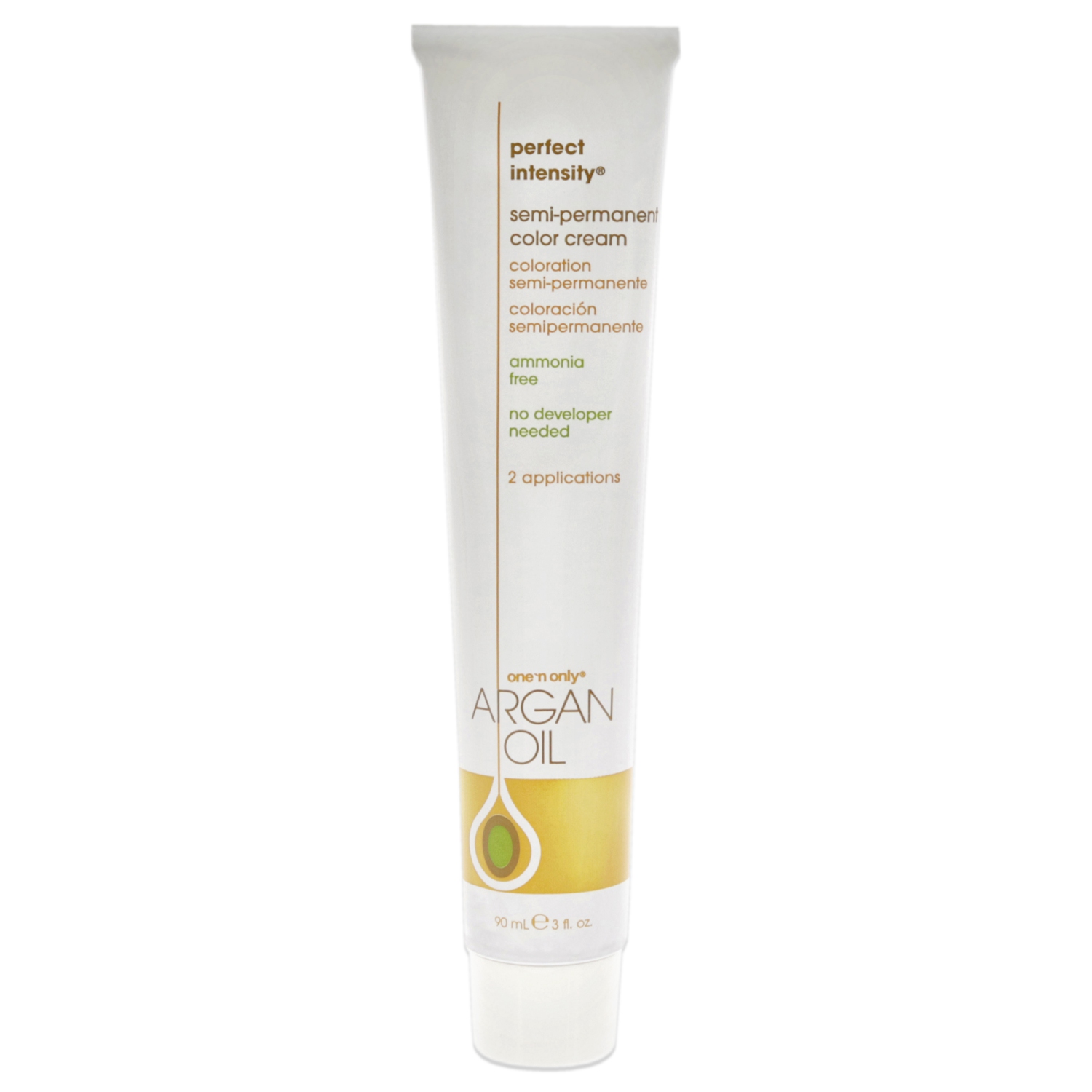 Argan Oil Perfect Intensity Semi-Permanent Color Cream - Neon Blue by One n Only for Unisex - 3 oz Hair Color