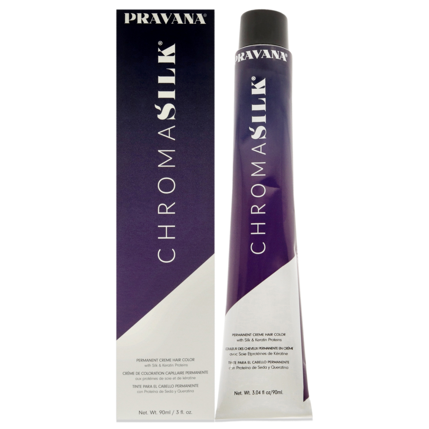 ChromaSilk Creme Hair Color - 6.37 Dark Golden Violet Blonde par Pravana for Unisex - 3 oz Hair Color