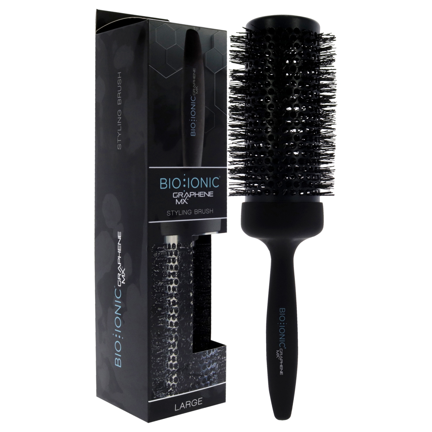 GrapheneMX Thermal Styling Brush - Large by Bio Ionic for Women - 1 Pc Hair Brush
