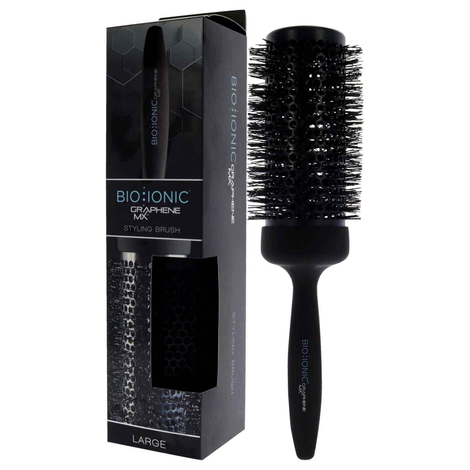 GrapheneMX Thermal Styling Brush - Large by Bio Ionic for Women - 1 Pc Hair Brush