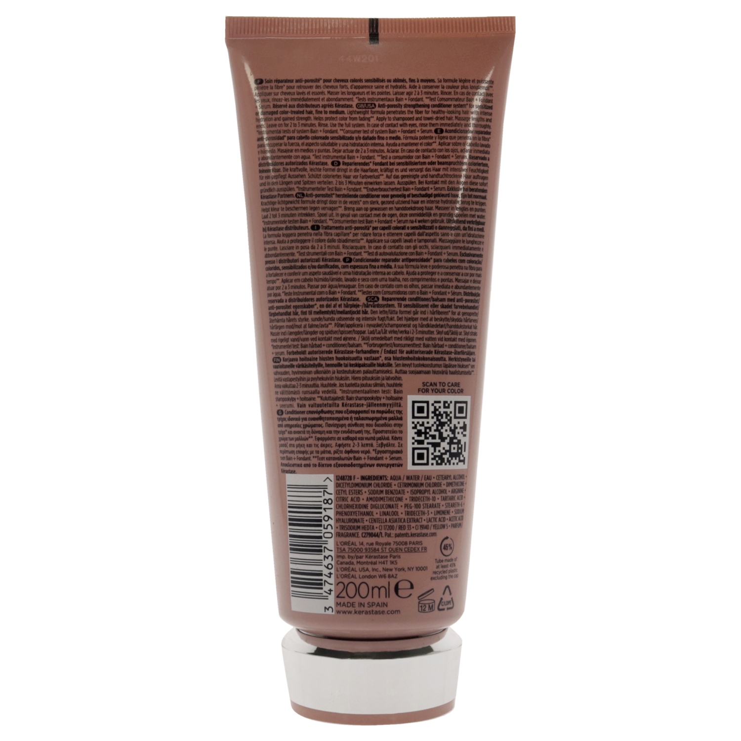 Revitalisant Chroma Absolu Fondant CICA Chroma de Kerastase pour unisexe - 6,76&nbsp;oz Conditioner