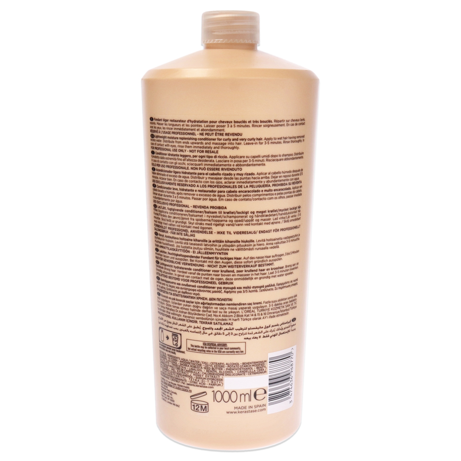 Revitalisant léger Curl Manifesto par Kerastase pour unisexe - 34 oz