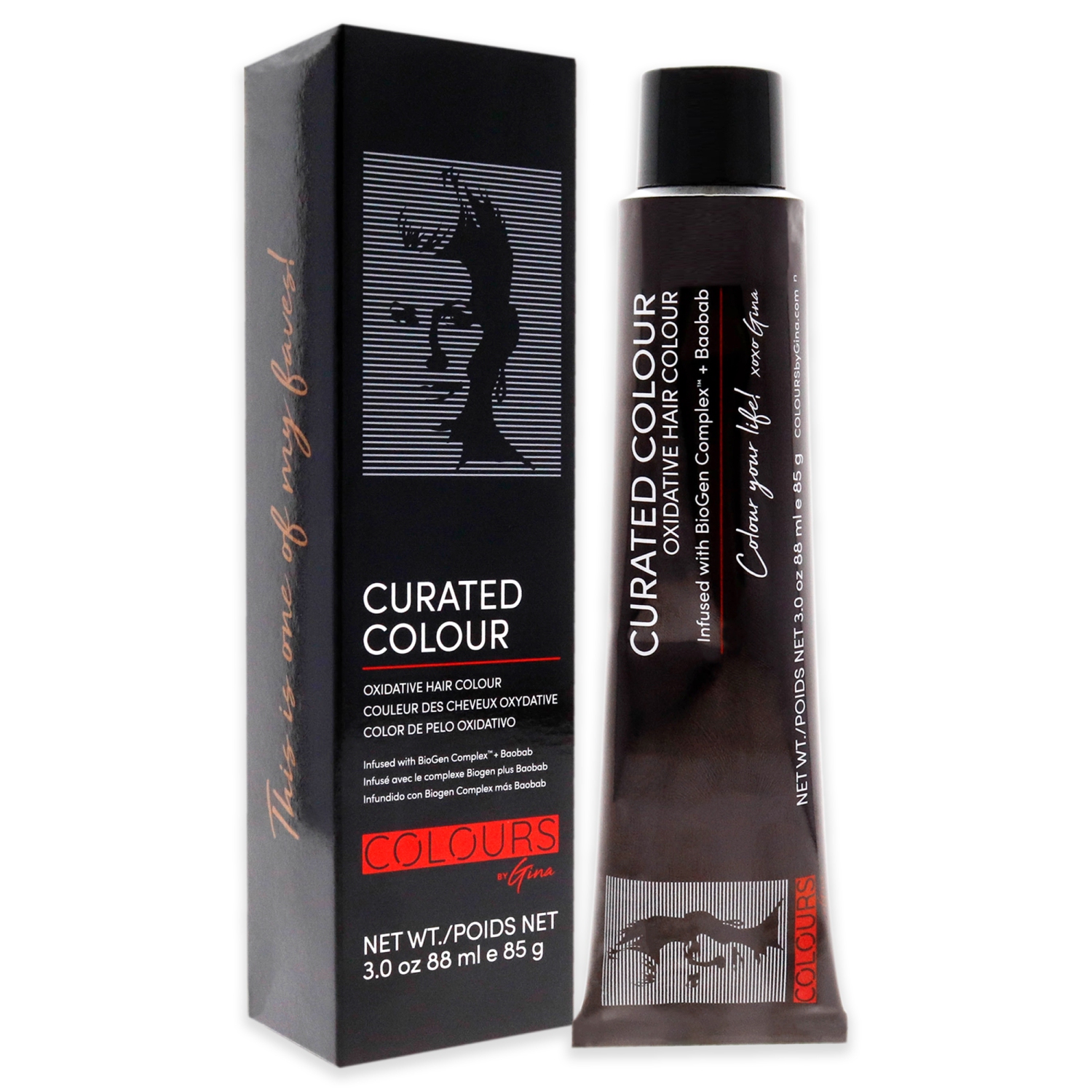 Curated Color - 9.0-9N Blond Naturel Très Clair par Colors By Gina pour Unisexe - 3 oz Hair Color