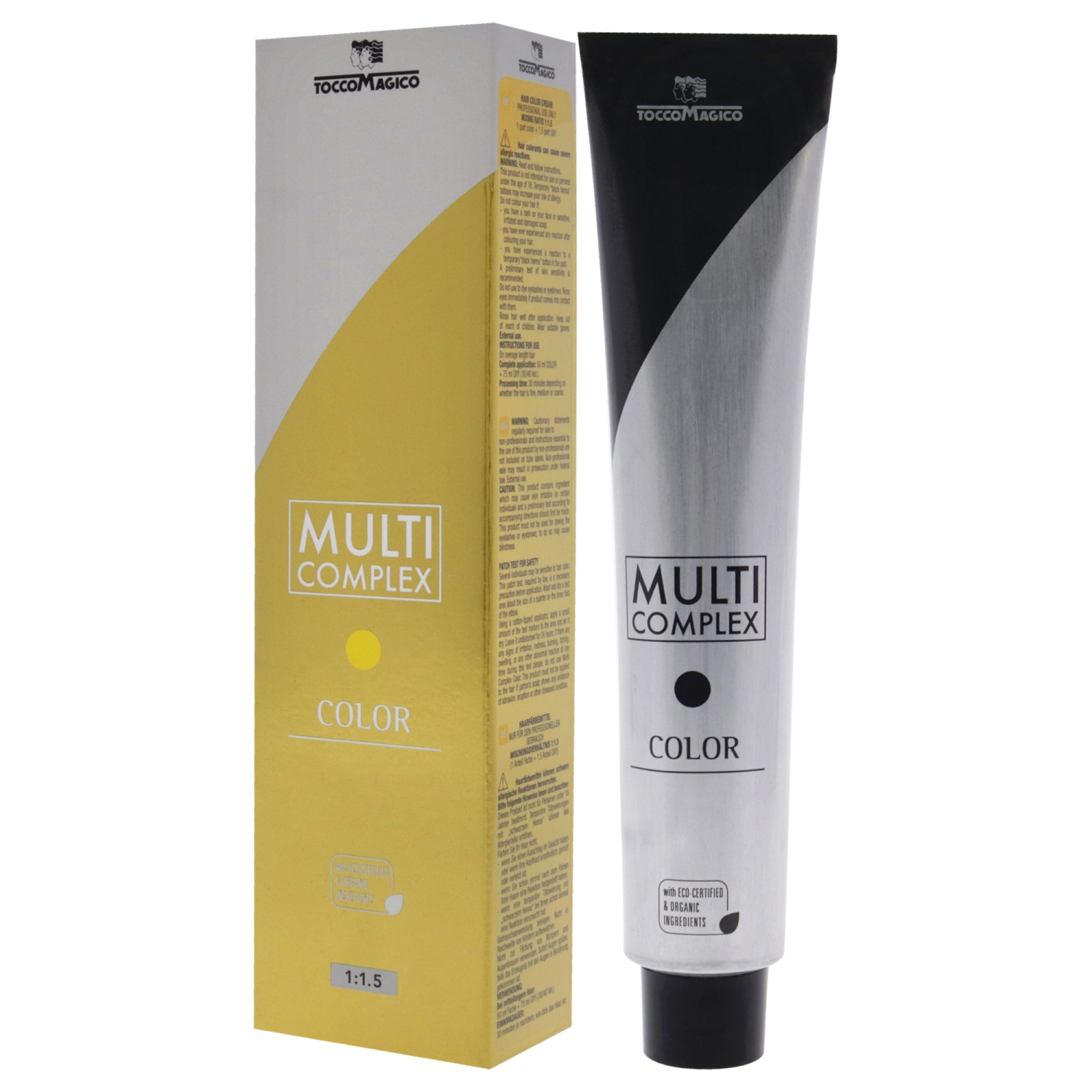 Multi Complex Permanet Hair Color - 1002 Blond Beige Ultra Léger par Tocco Magico pour Unisexe - 3.38 oz Hair Color