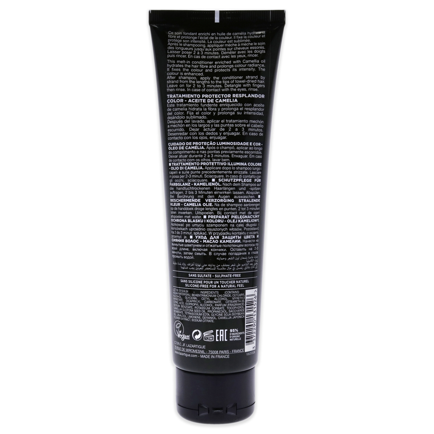 Colour Protect Conditioner by Lazartigue for Women - 5.1 oz Conditioner