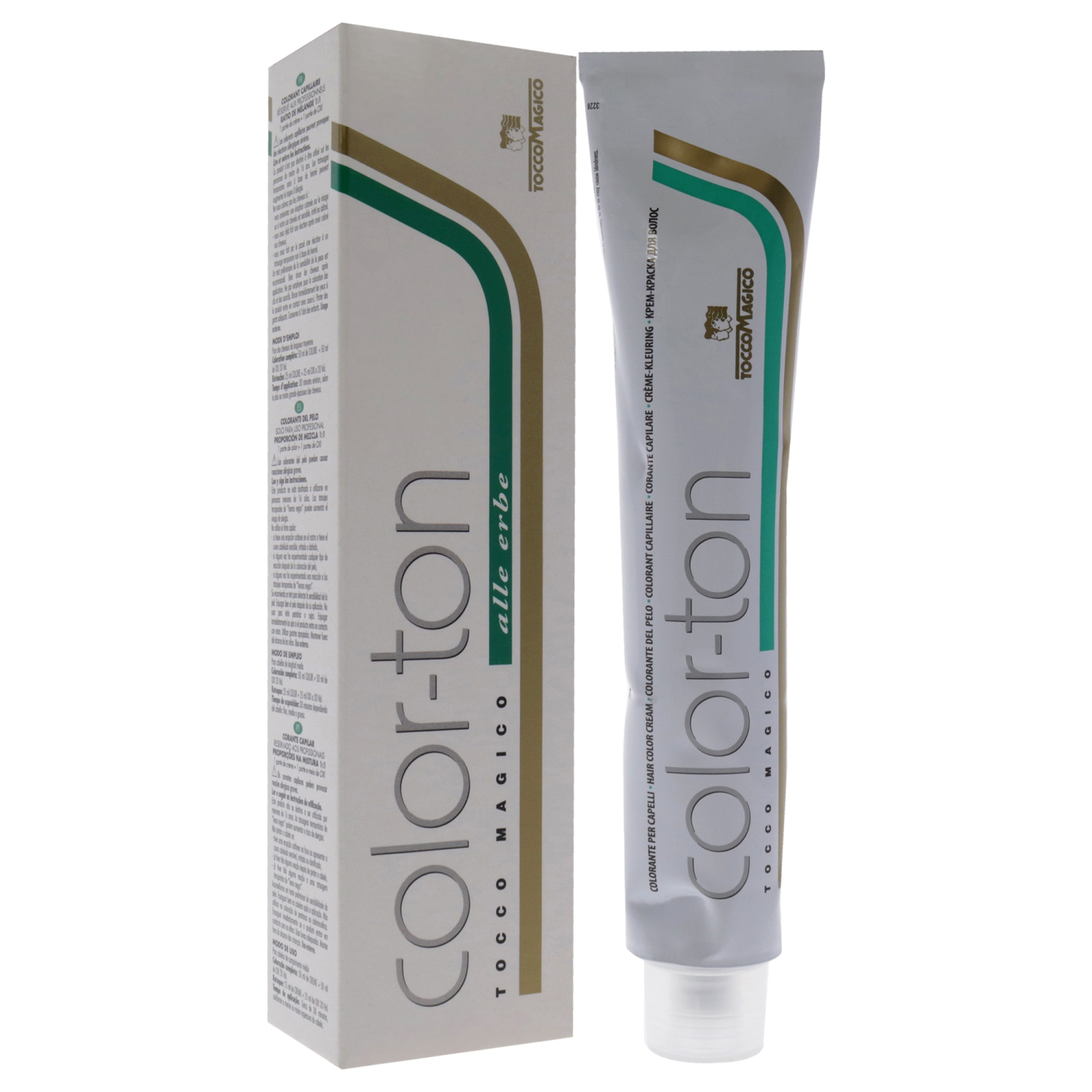 Color-Ton Permanent Hair Color - 4N-4.0 Chestnut par Tocco Magico pour Unisexe - 3.38 oz Hair Color
