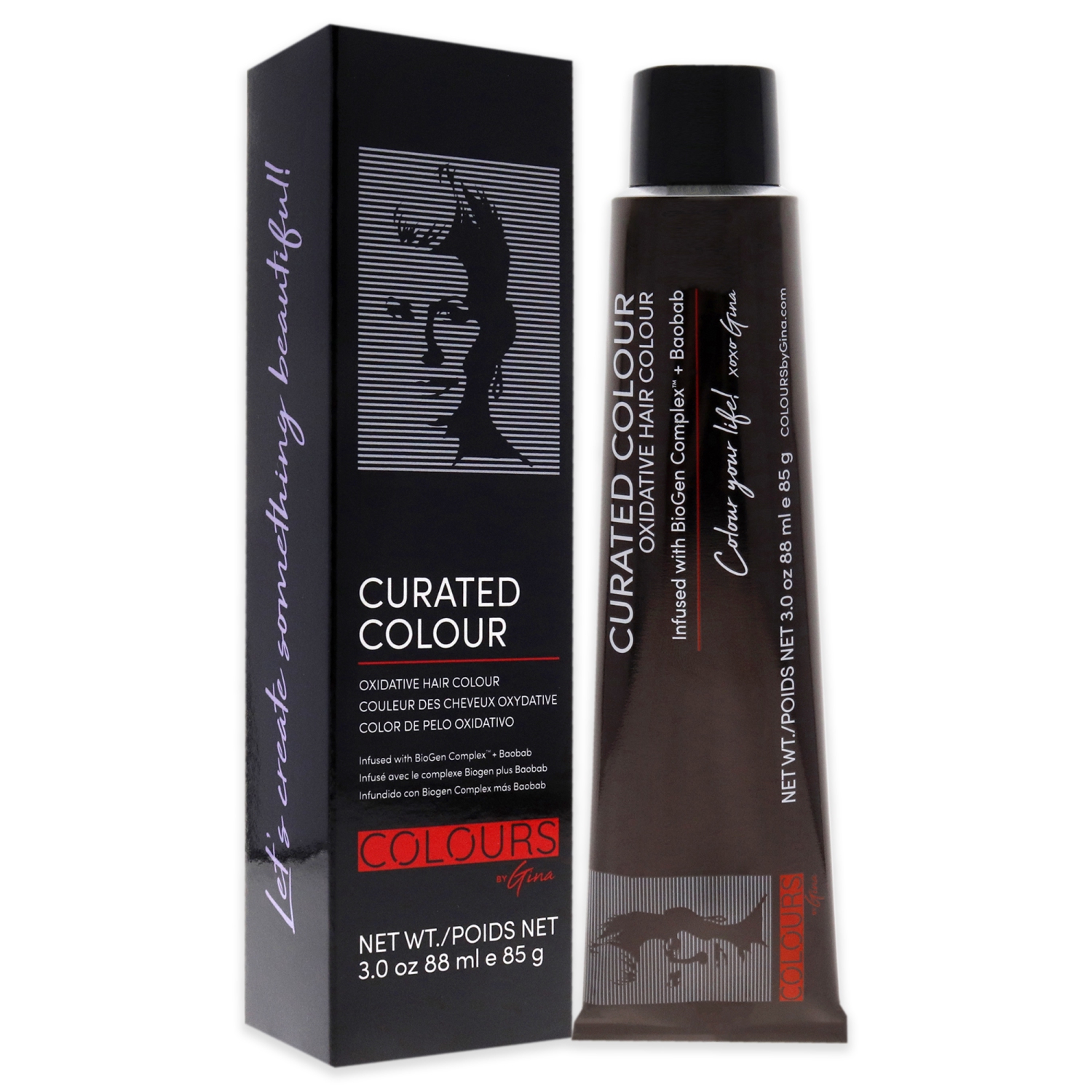 Curated Colour - 0.22-VV Pure Violet Mixer by Colours By Gina for Unisex - 3 oz Hair Color