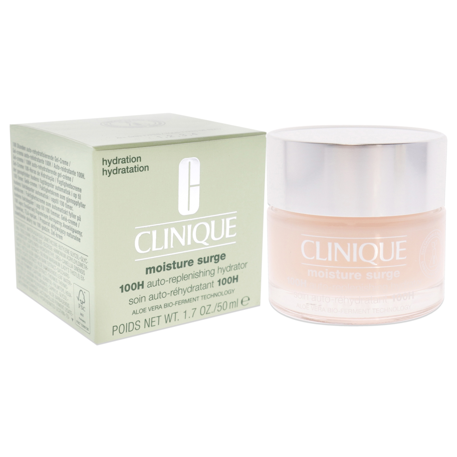 Moisture Surge Hydratant auto-régénérant 100 heures par Clinique pour unisexe - 1,7 oz