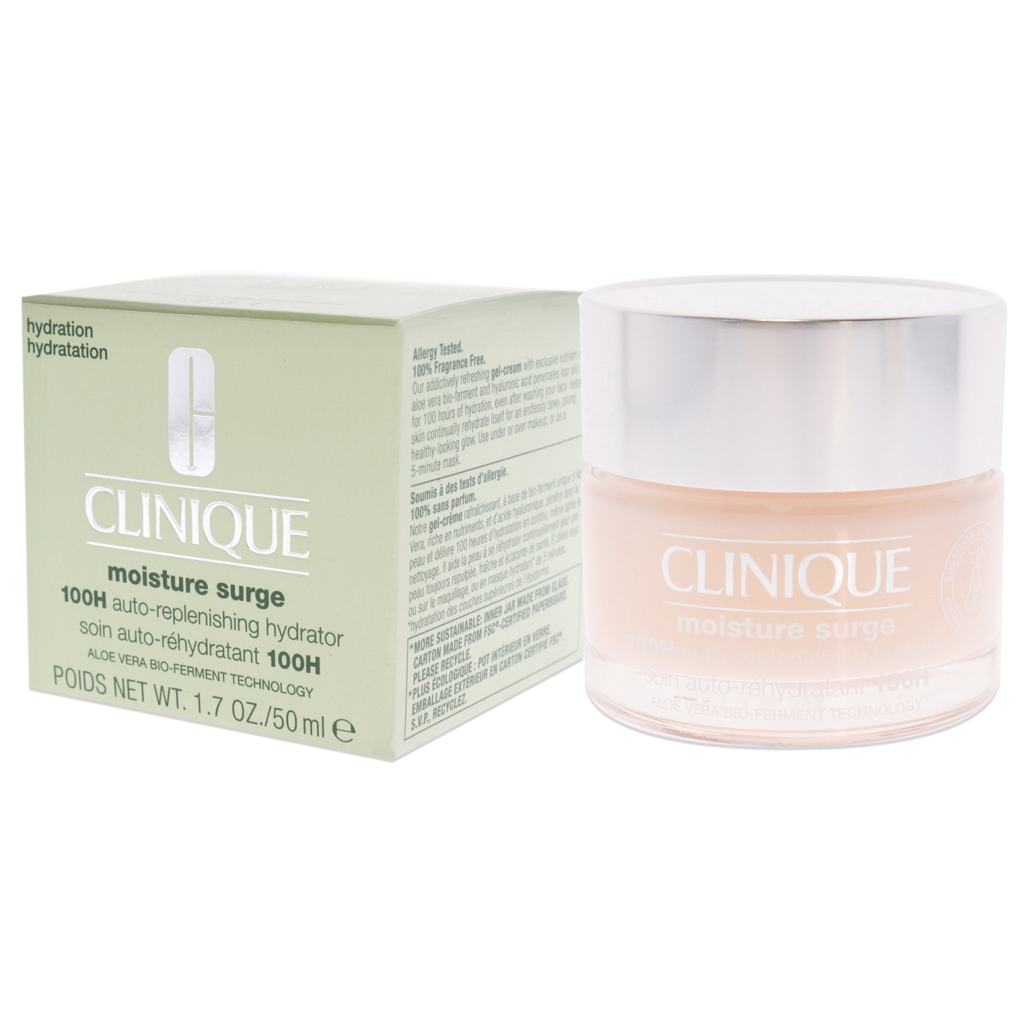 Moisture Surge Hydratant auto-régénérant 100 heures par Clinique pour unisexe - 1,7 oz