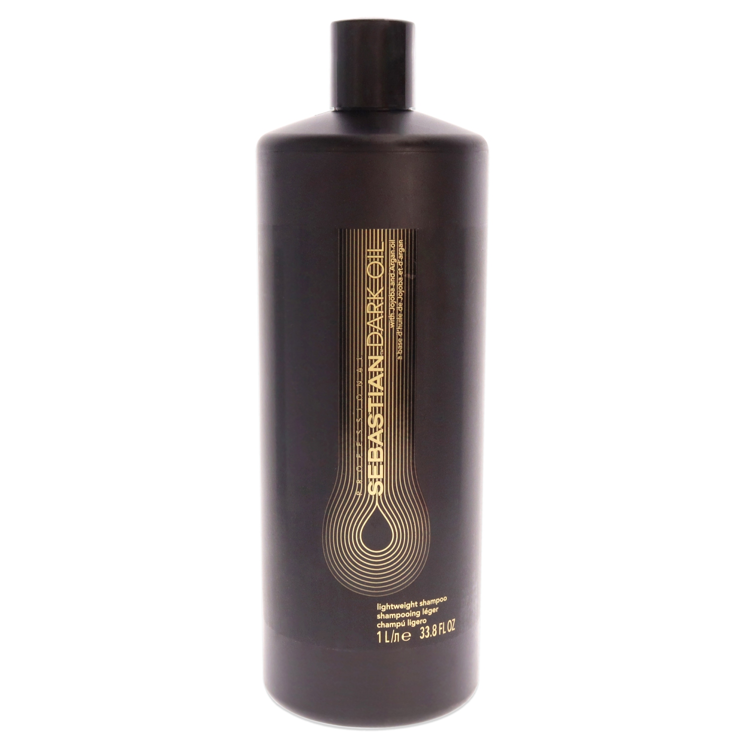 Shampoing léger à l'huile sombre par Sebastian pour unisexe - 33,8 oz Shampooing