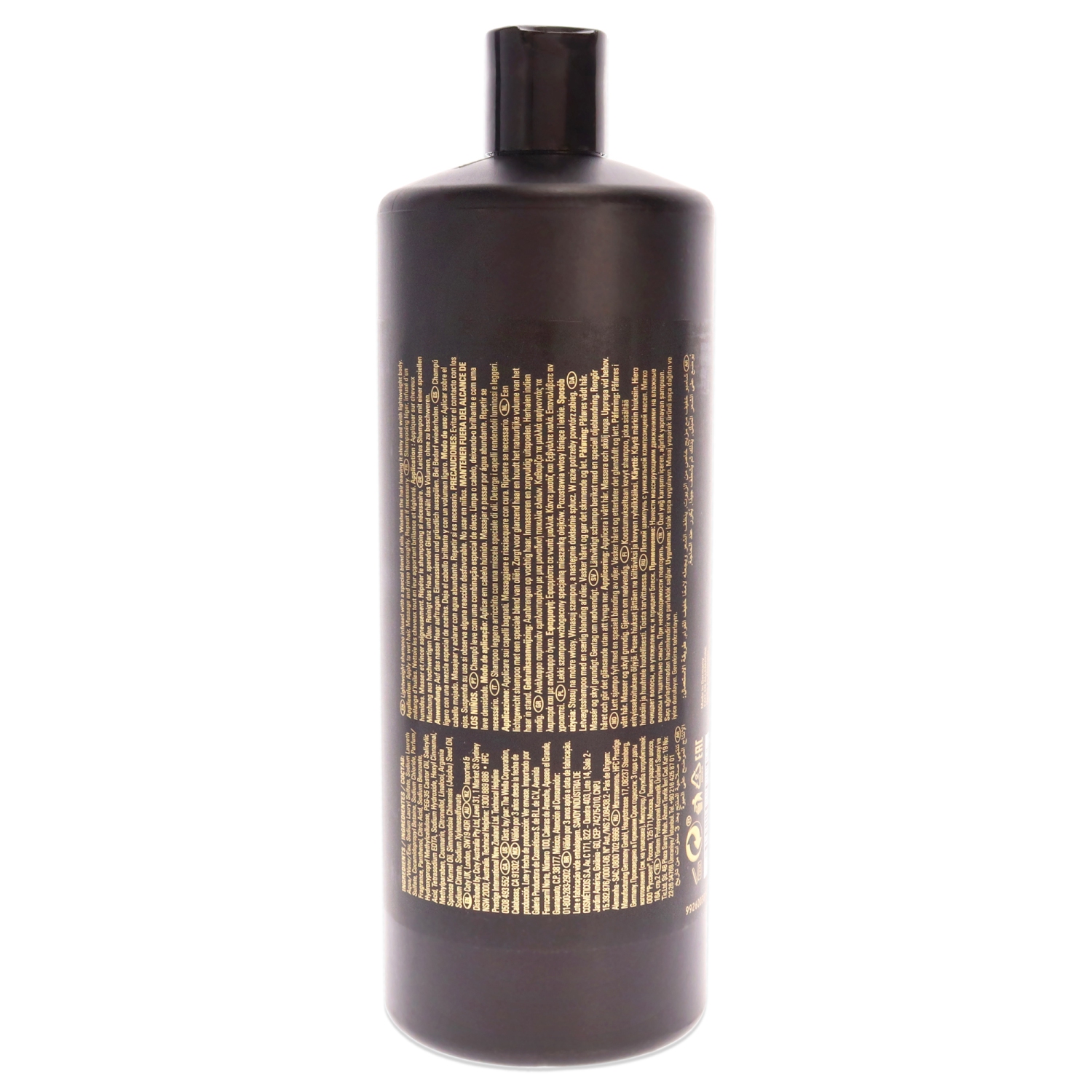 Shampoing léger à l'huile sombre par Sebastian pour unisexe - 33,8 oz Shampooing