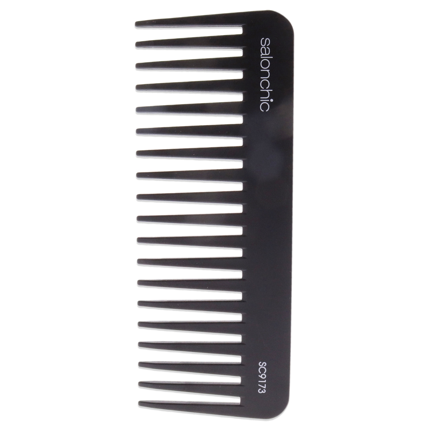 Fluff Carbon Comb High Heat Resistant 6.25 by SalonChic for Unisex - 1 Pc Comb
