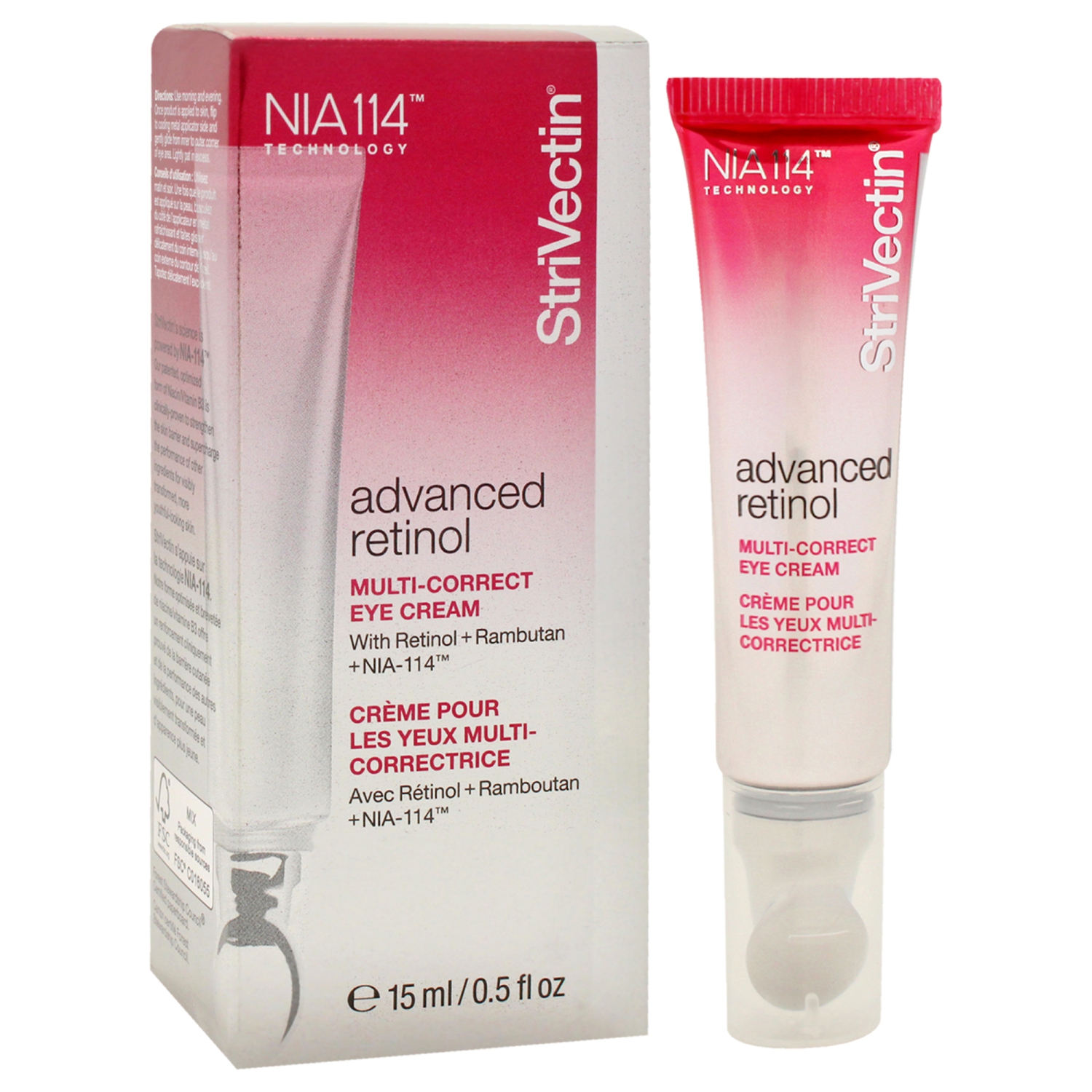 Advanced Retinol Multi Correct Eye Cream by Strivectin for Women - 0.5 oz Eye Cream