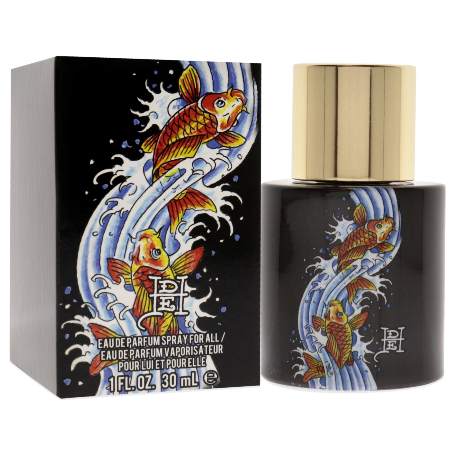 Ed Hardy Koi Wave by Christian Audigier for Women - 1 oz EDP Spray