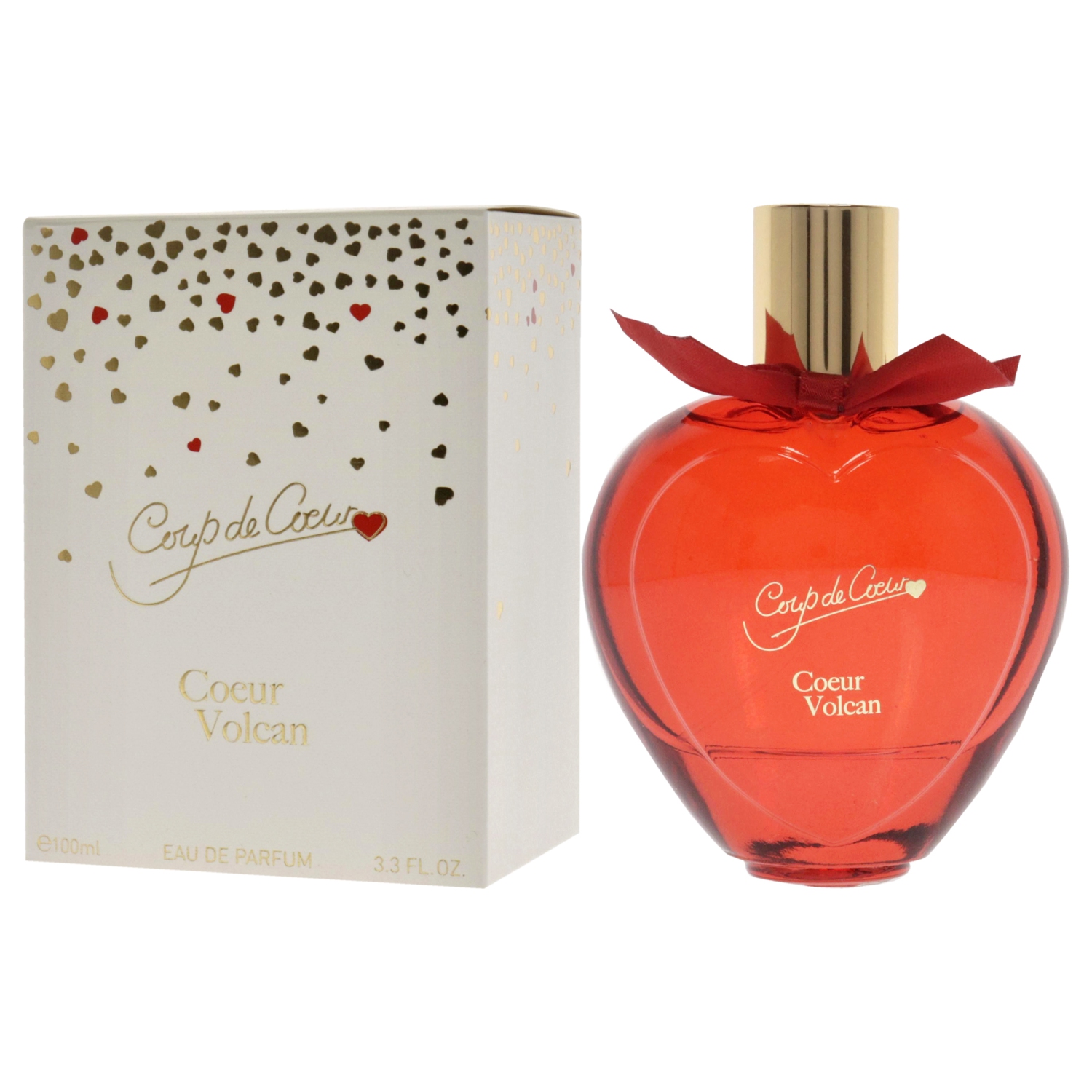 Coeur Volcan par Coup De Coeur pour femme - 3,3 oz EDP Vaporisateur