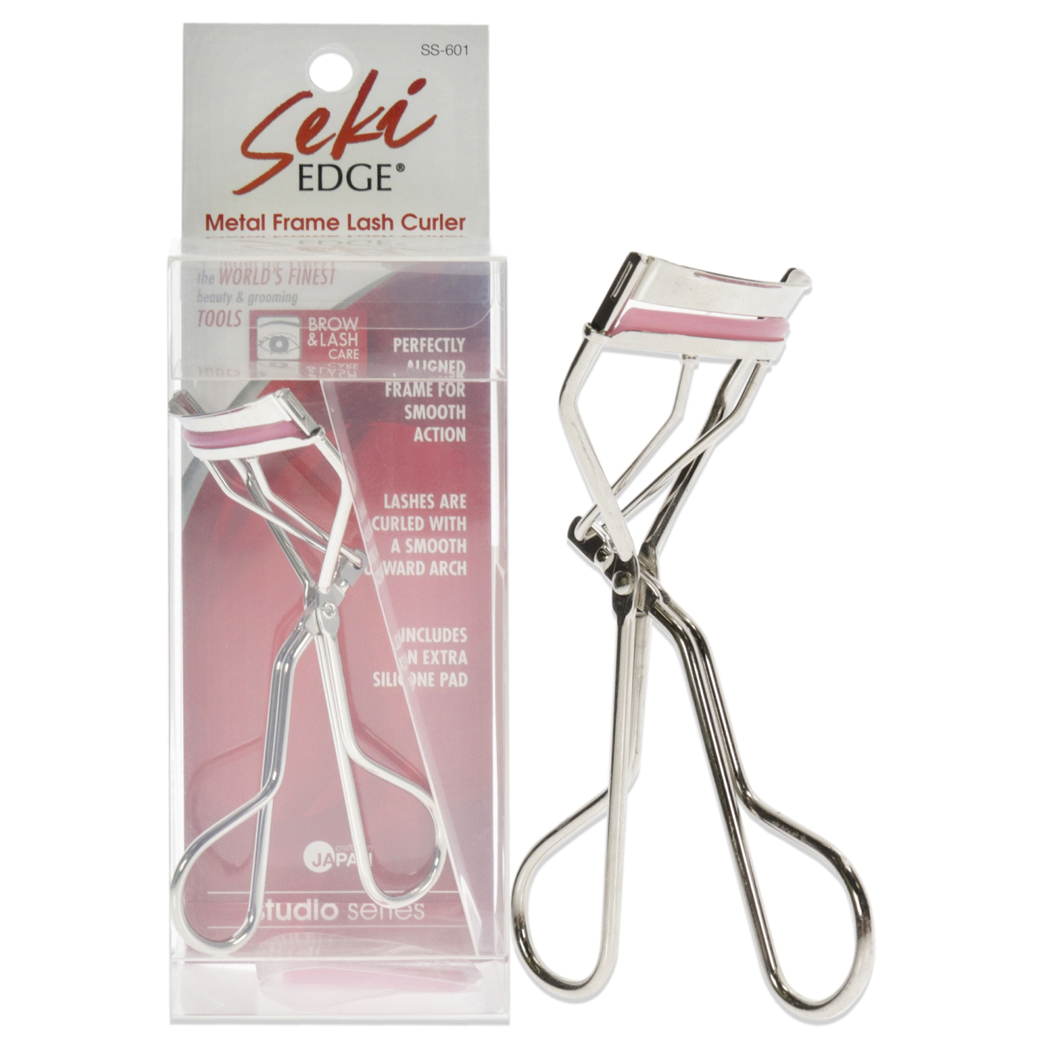 Recourbe-cils à cadre en métal Seki Edge - SS-601 par Jatai pour unisexe - Recourbe-cils 1 pc
