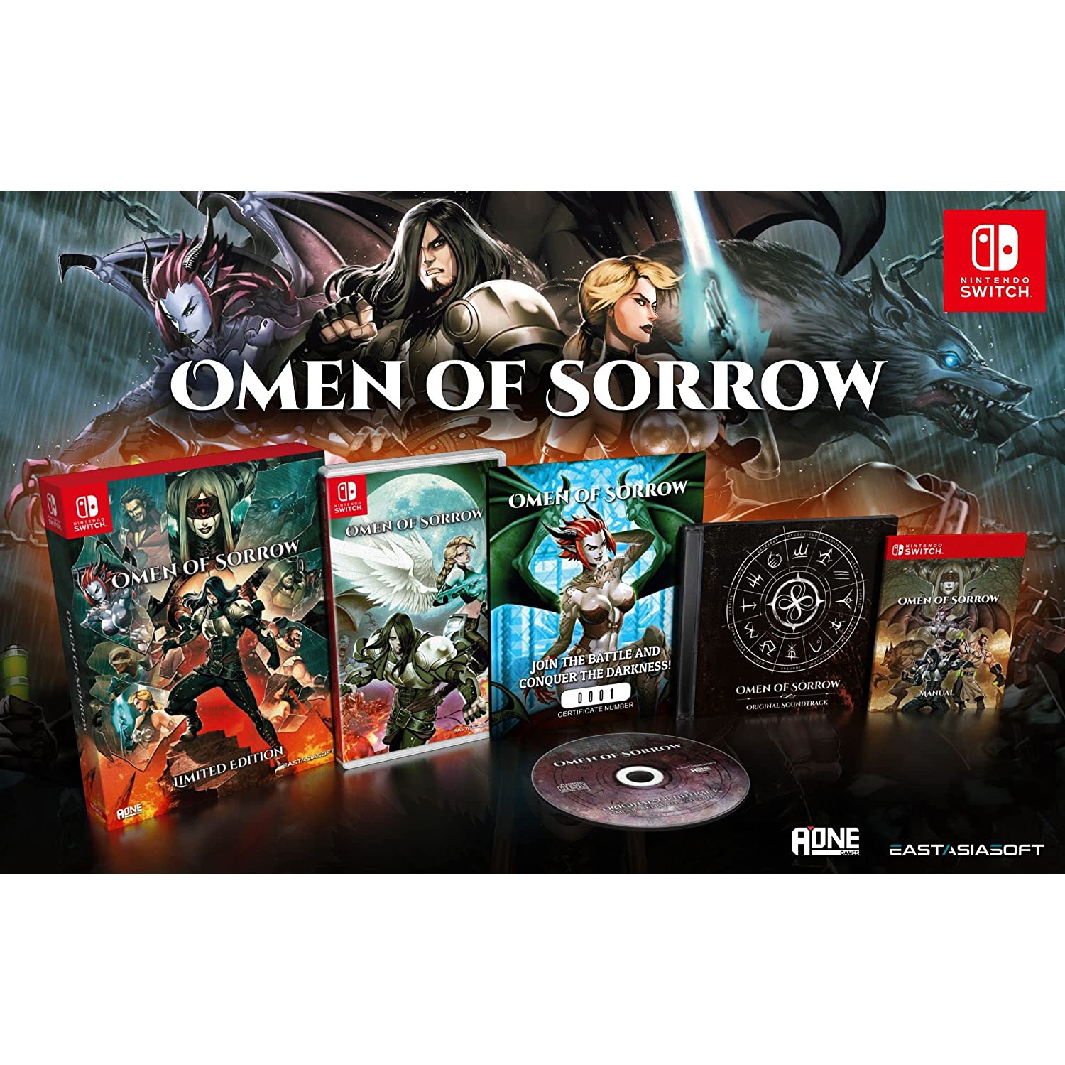 Omen of Sorrow - Limited Edition [Nintendo Switch]