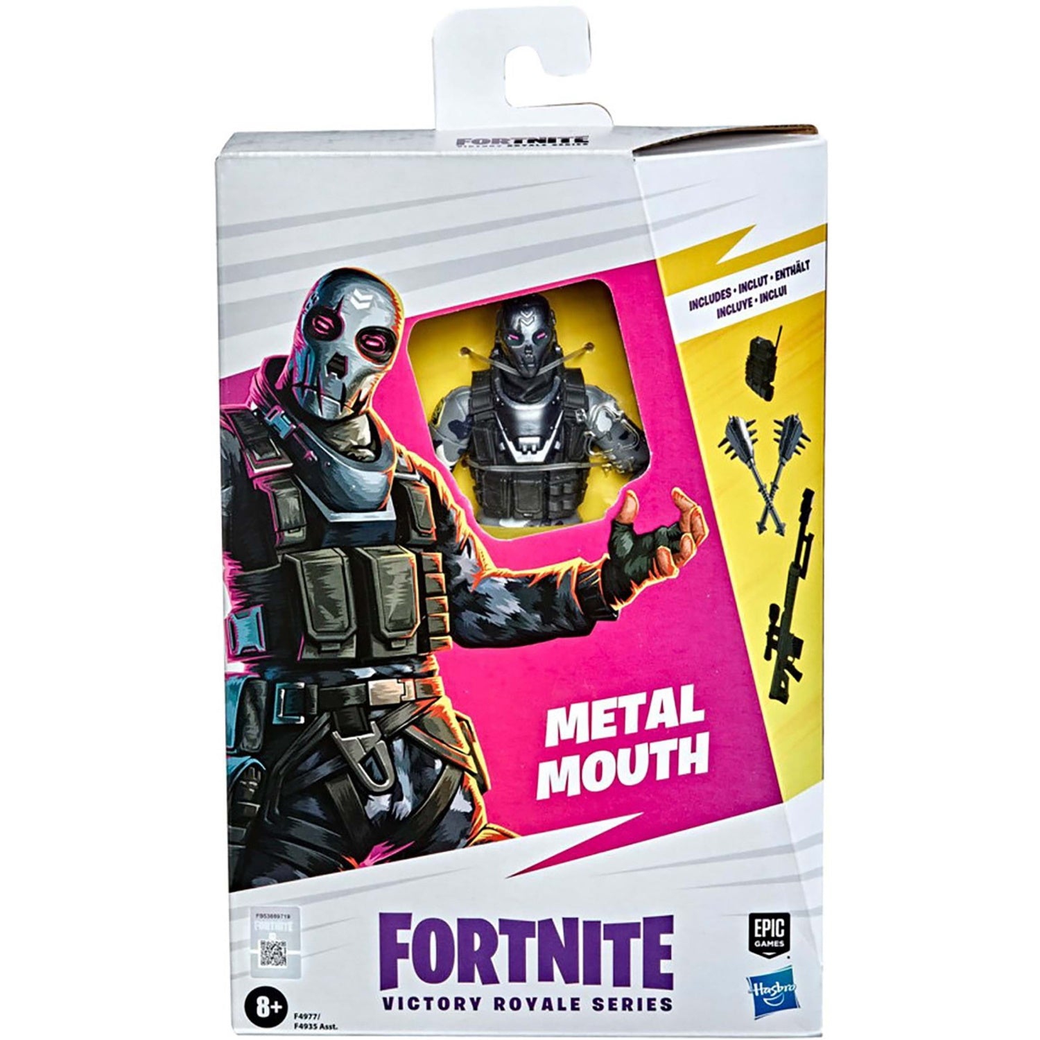 Fortnite Victory Royale Series: Metal Mouth 6-Inch Collectible Action Figure with Accessories