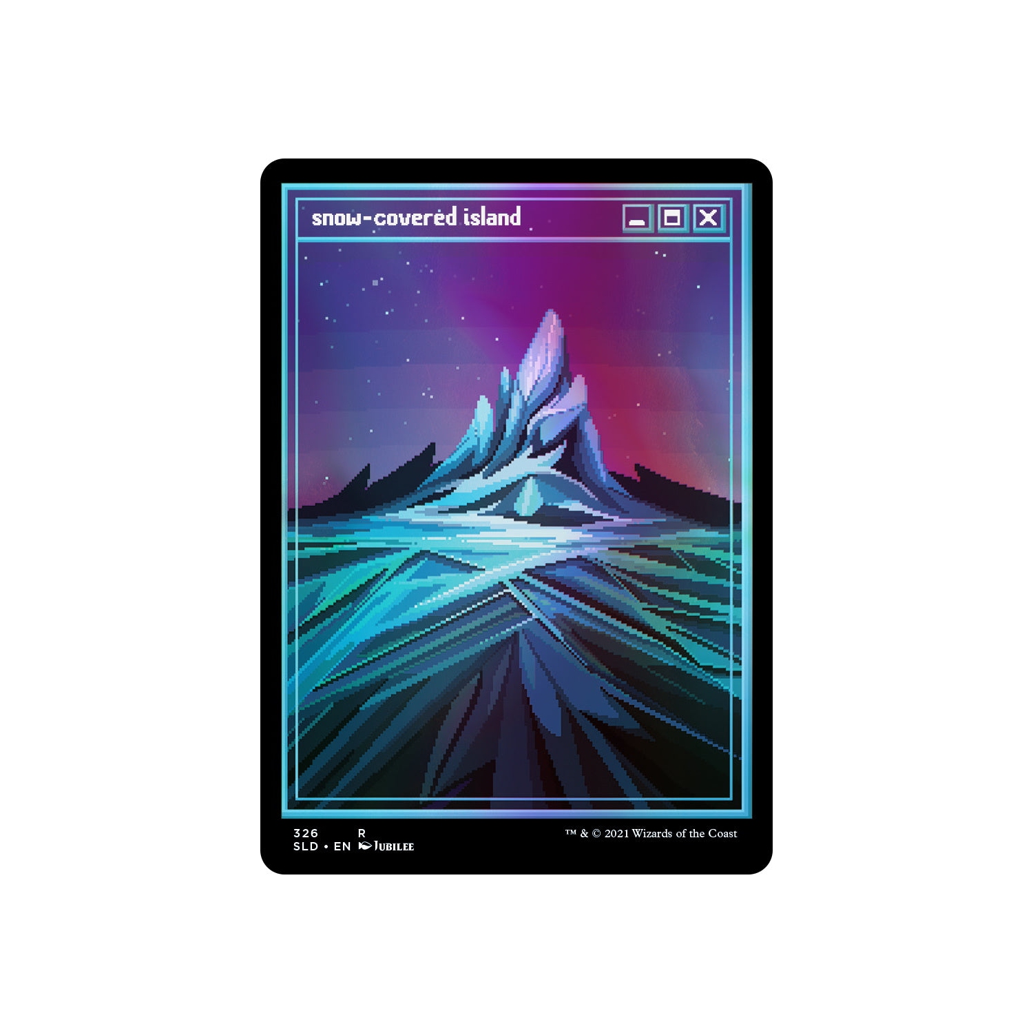 Jeu de société Magic: The Gathering TCG - Secret Lair Drop Series - PixelSnowLands.jpg - Édition Foil
