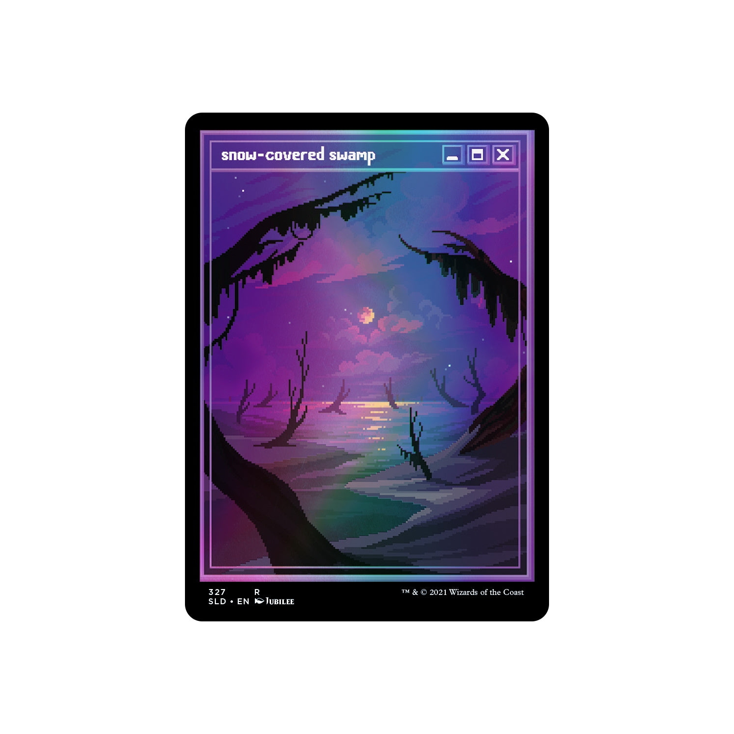 Jeu de société Magic: The Gathering TCG - Secret Lair Drop Series - PixelSnowLands.jpg - Édition Foil