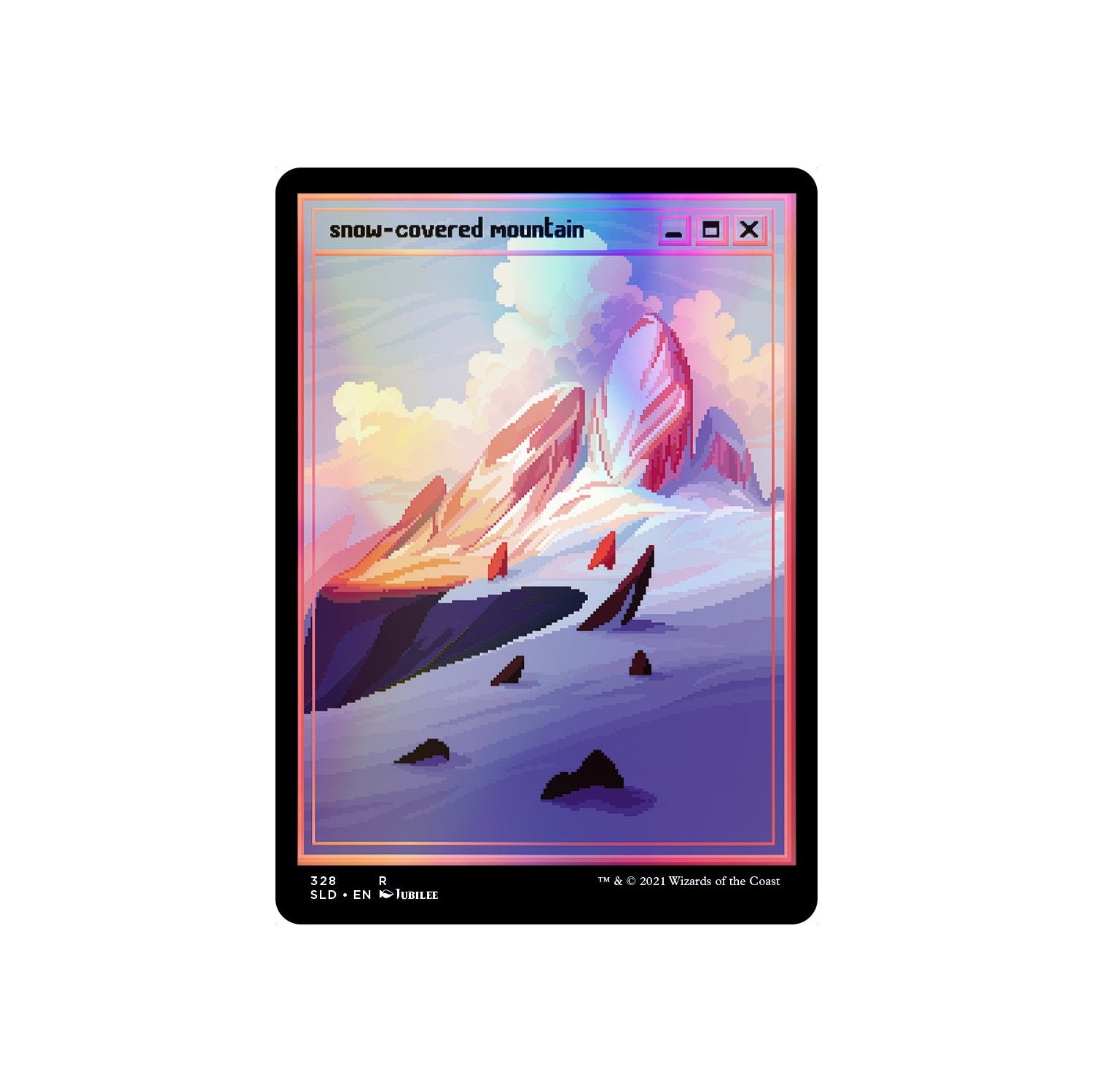 Jeu de société Magic: The Gathering TCG - Secret Lair Drop Series - PixelSnowLands.jpg - Édition Foil