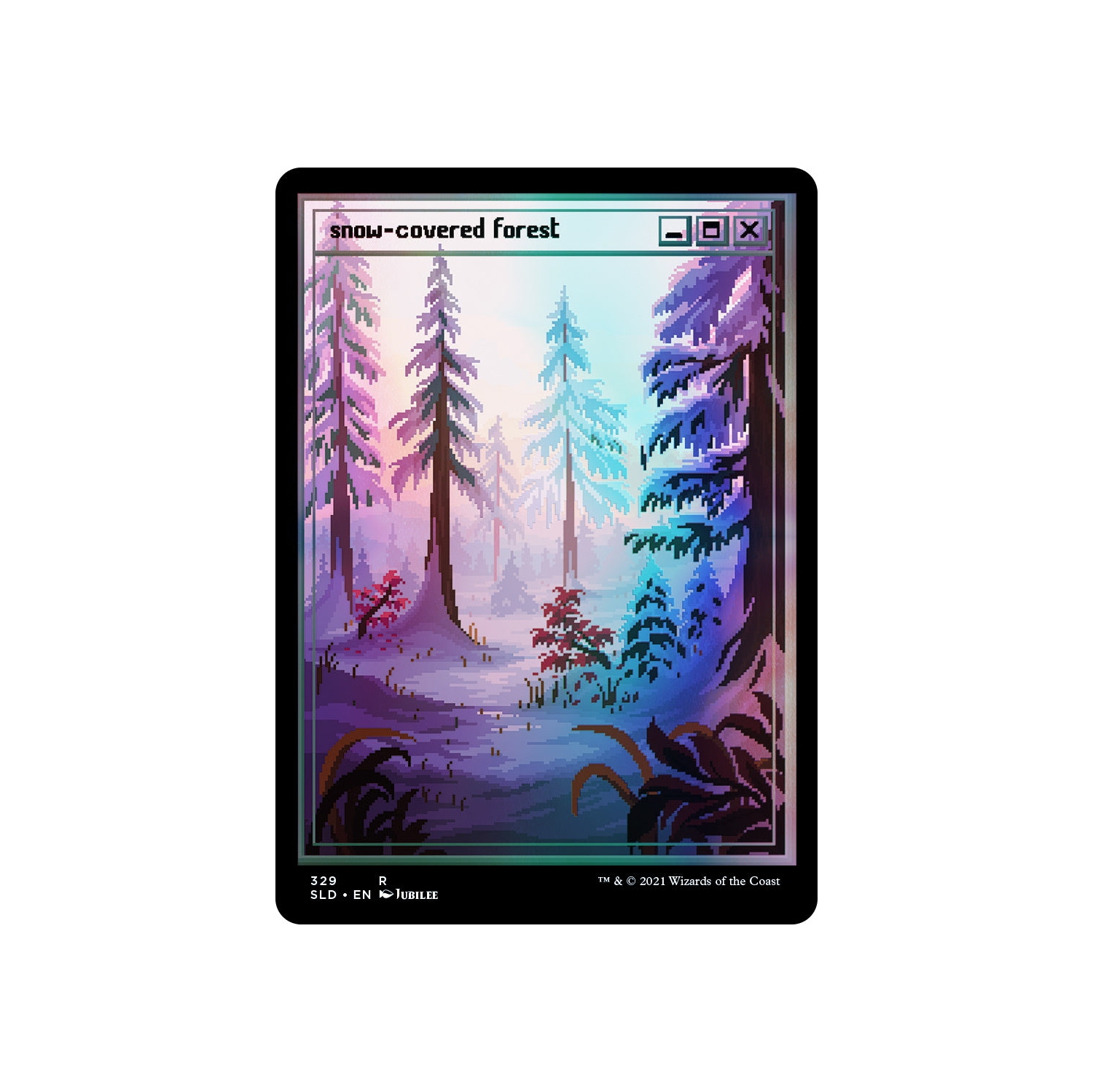 Jeu de société Magic: The Gathering TCG - Secret Lair Drop Series - PixelSnowLands.jpg - Édition Foil