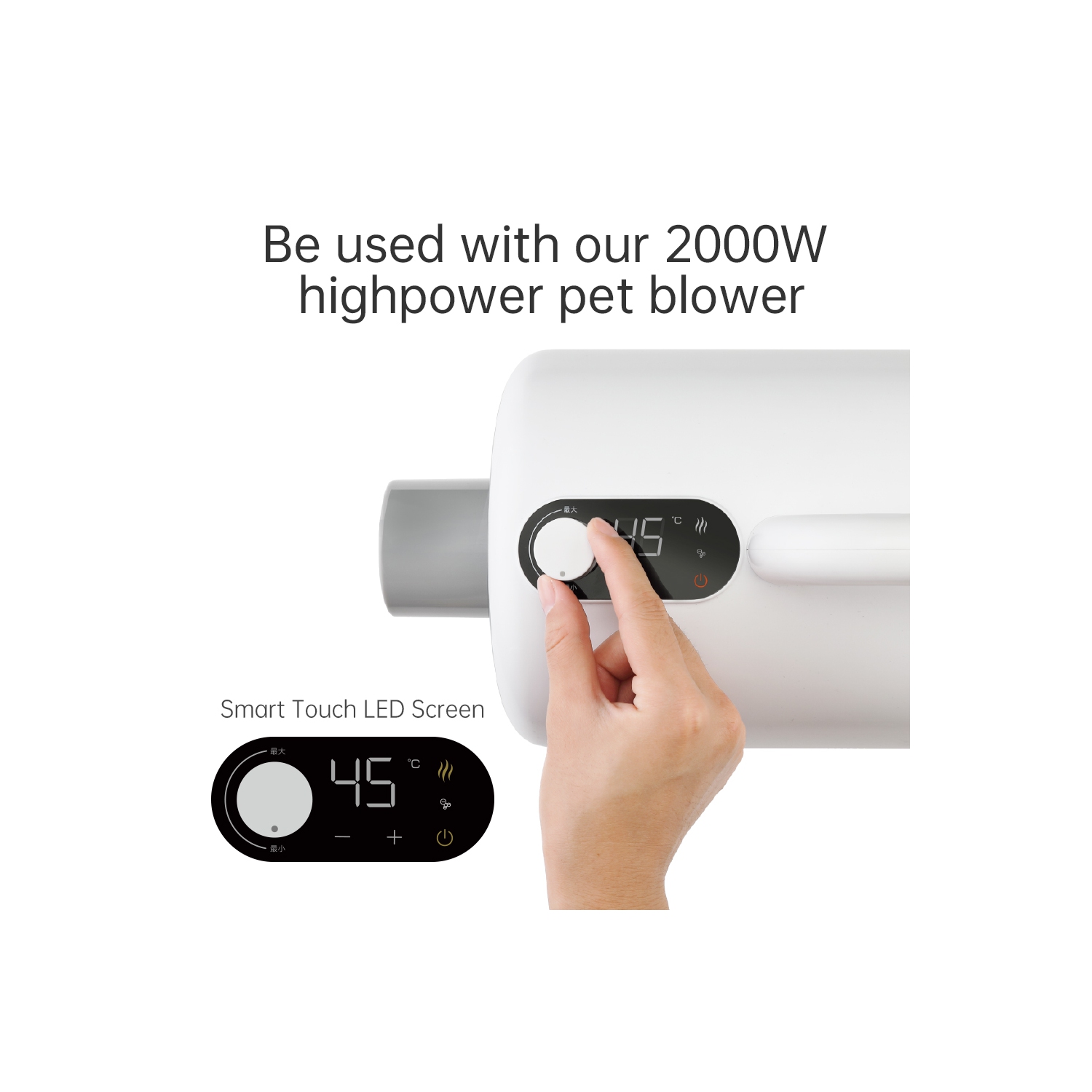 axGear High Power Foldable Pet Drying Box Adjustable Drying Blower For Cats And Dogs