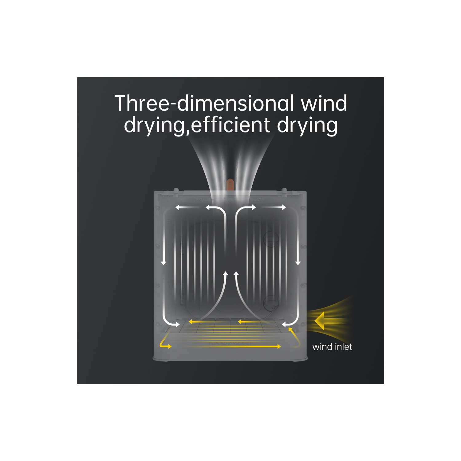 axGear High Power Foldable Pet Drying Box Adjustable Drying Blower For Cats And Dogs