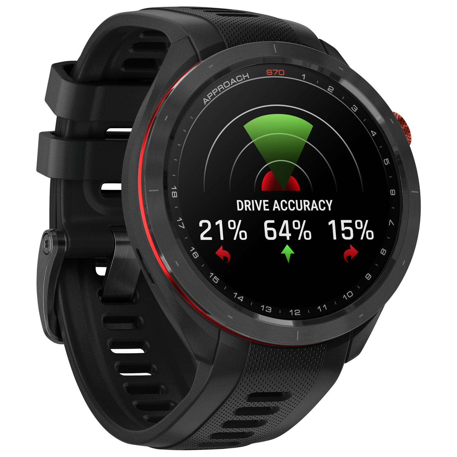 Garmin Approach S70 47mm Golf GPS Smartwatch - Black | Best Buy Canada