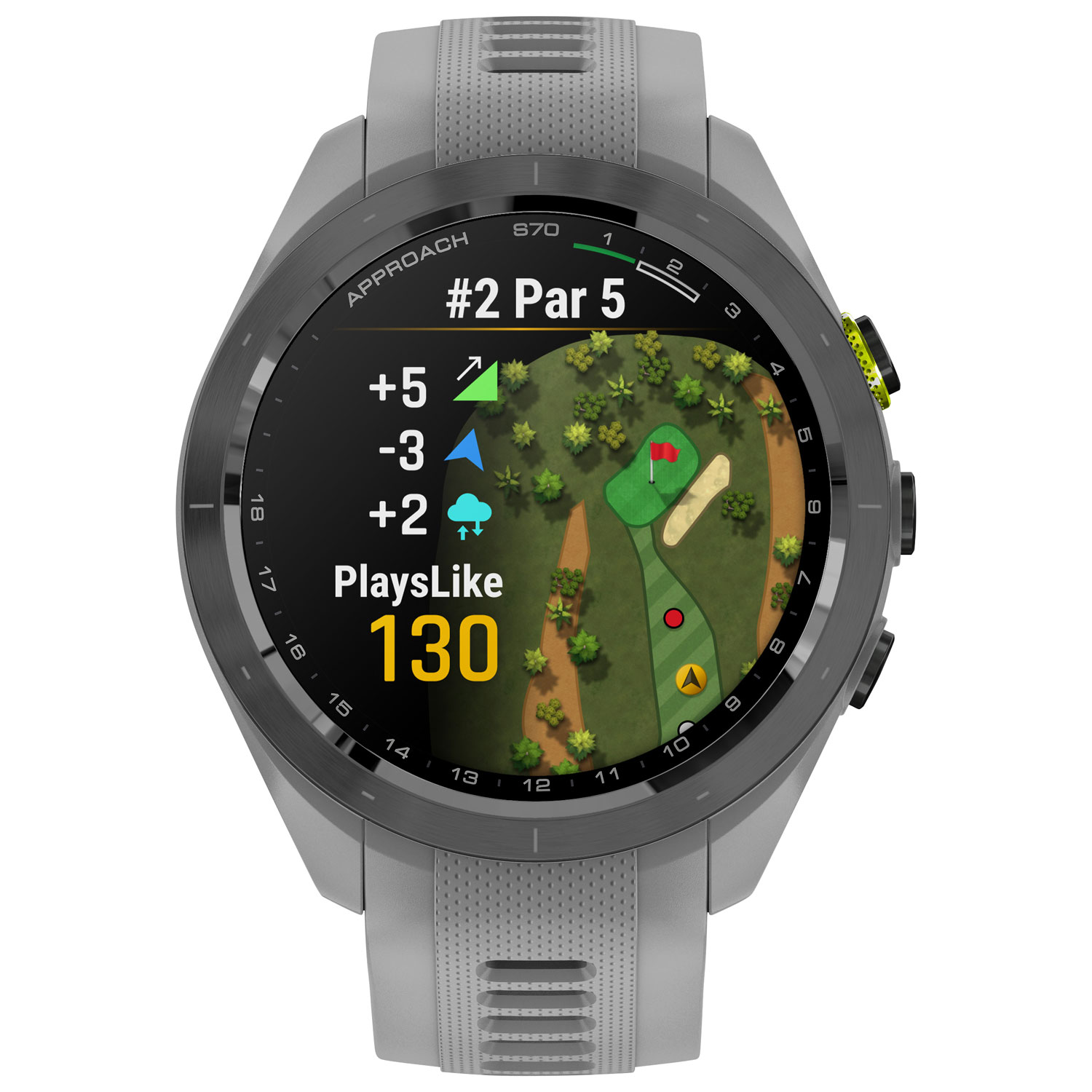 Garmin Approach S70 42mm Golf GPS Smartwatch - Grey | Best Buy