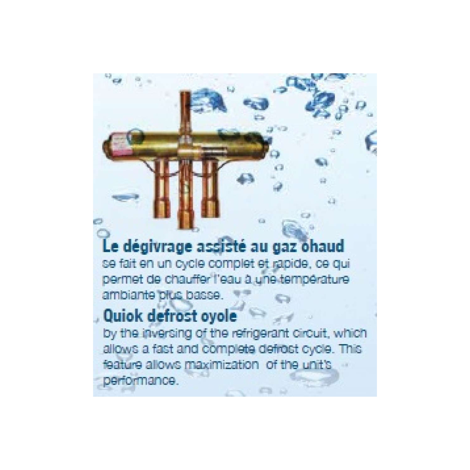 Pompe à chaleur réversible pour piscine Waterco Excellence XLR - 80 KBTU