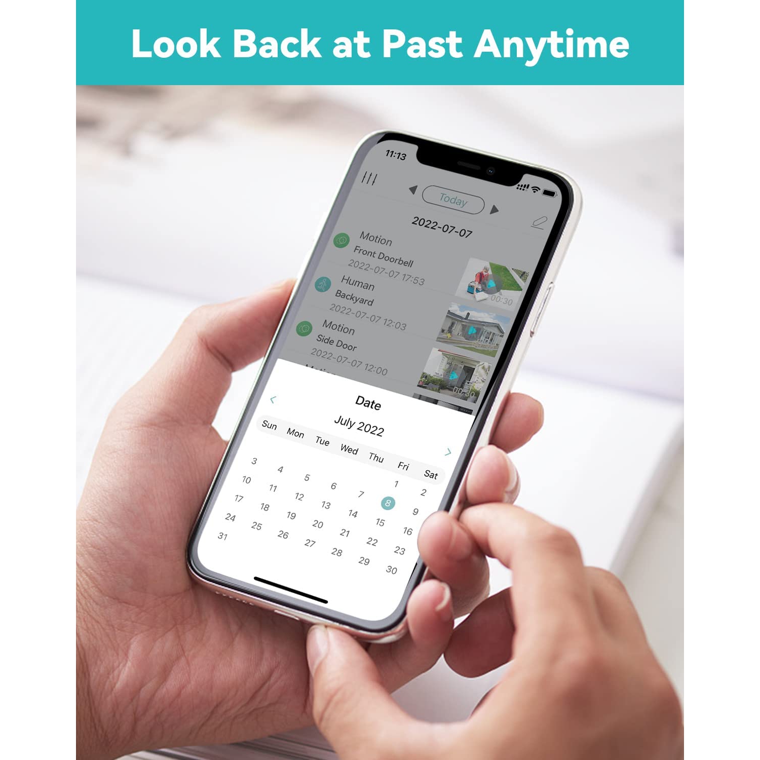WUUK Add-on Doorbell Camera(WUUK Base Station Required), 2K Video Doorbell, No Subscription, Wire Free or Wired, Human and Motion Detection,