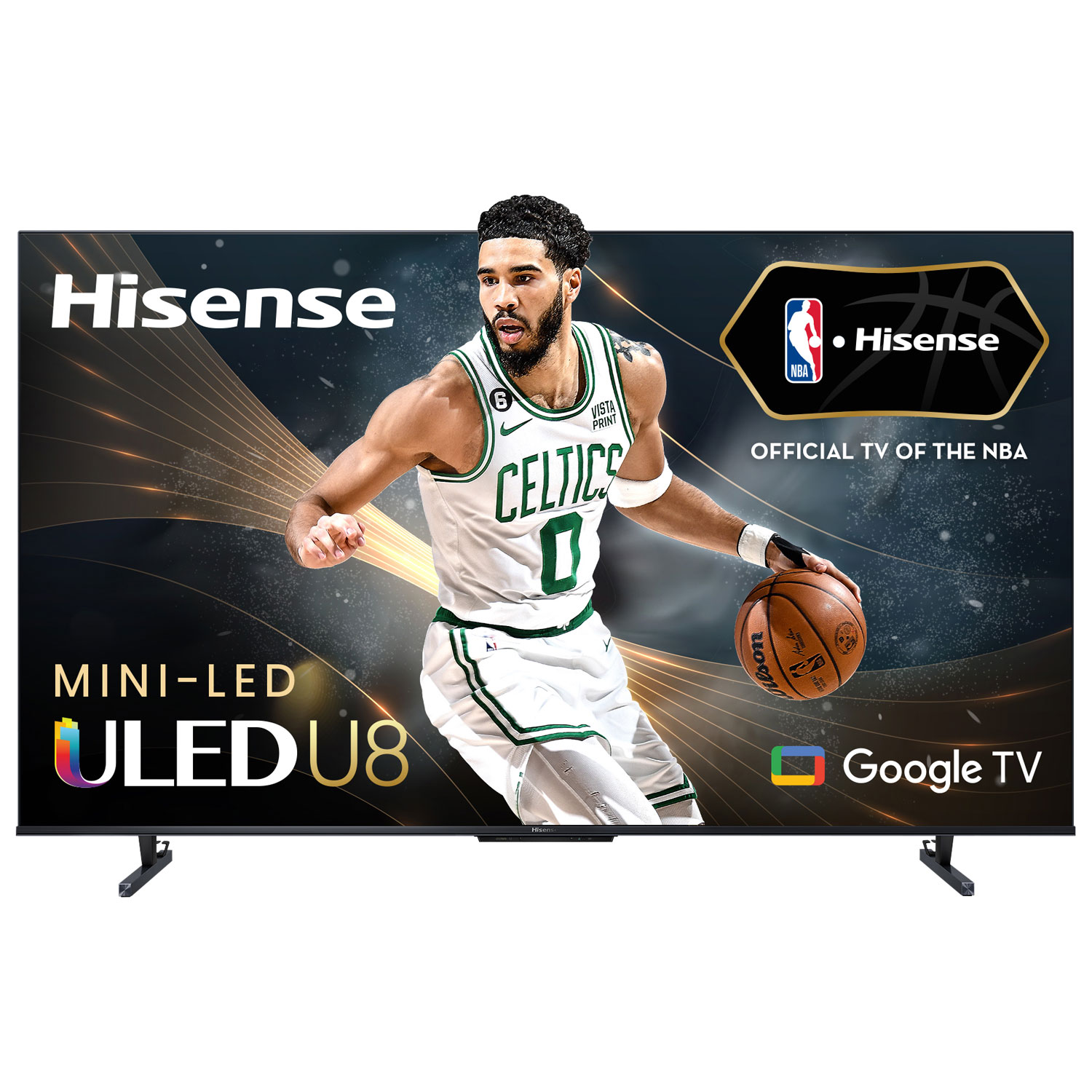 Hisense 75" 4K UHD HDR QLED Mini-LED Smart Google TV (75U88KM) - 2023