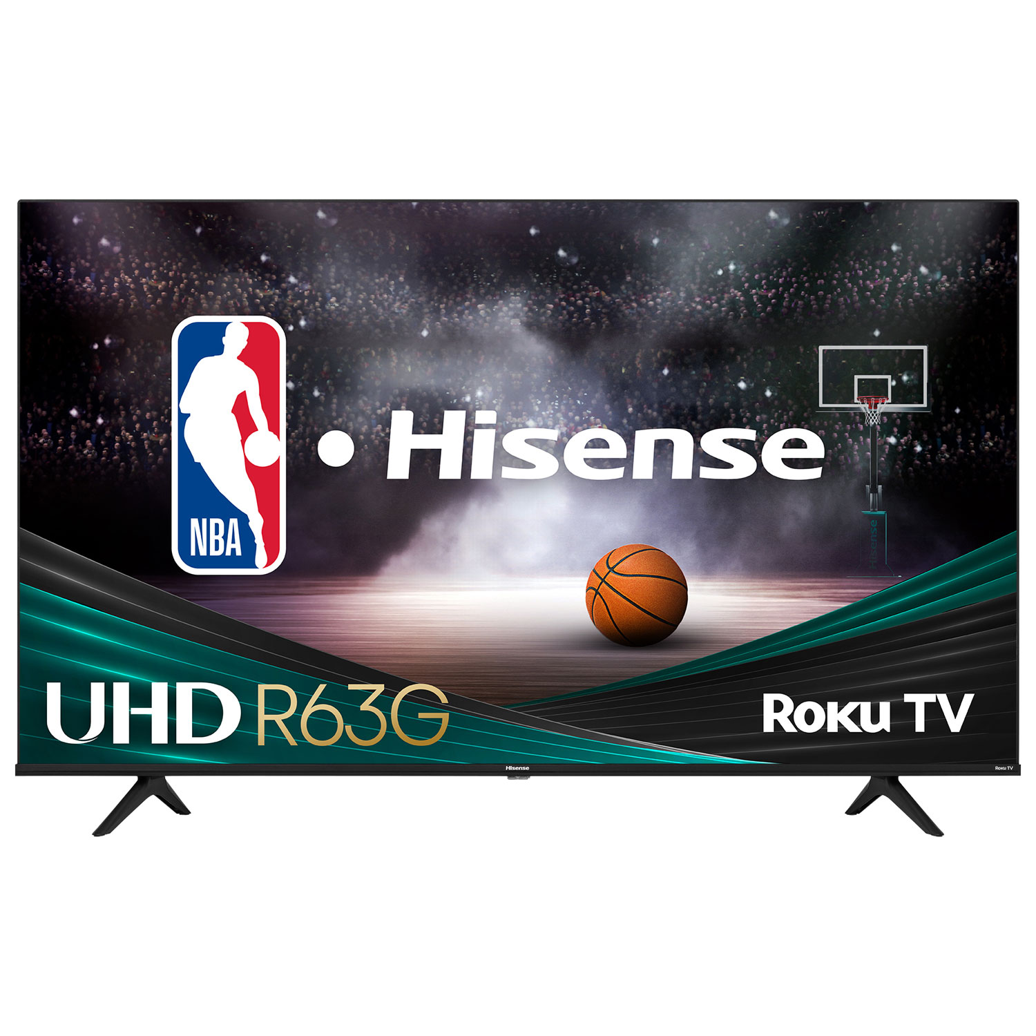 Hisense 50" 4K UHD HDR LED Roku Smart TV (50R63G) - 2022