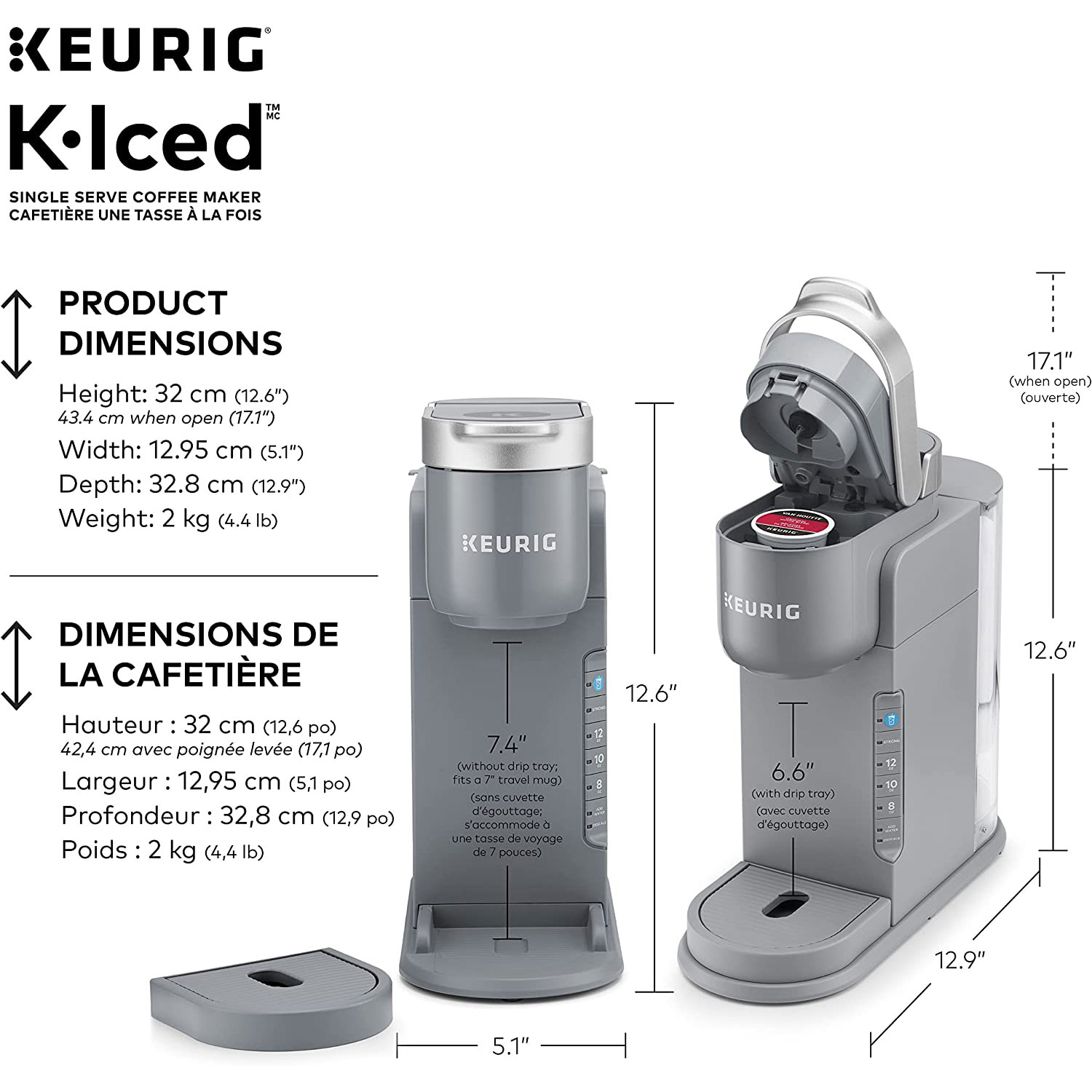Cafetière K-Iced de Keurig