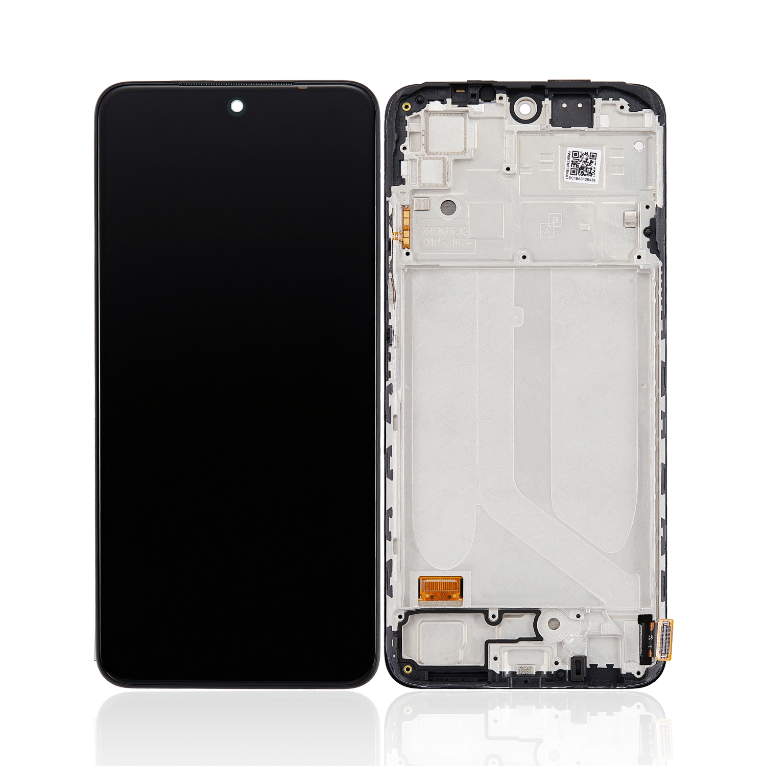 Refurbished (Excellent) - Replacement OLED Assembly With Frame Compatible With Xiaomi Redmi Note 10 4G / Redmi Note 10S (All Colors)