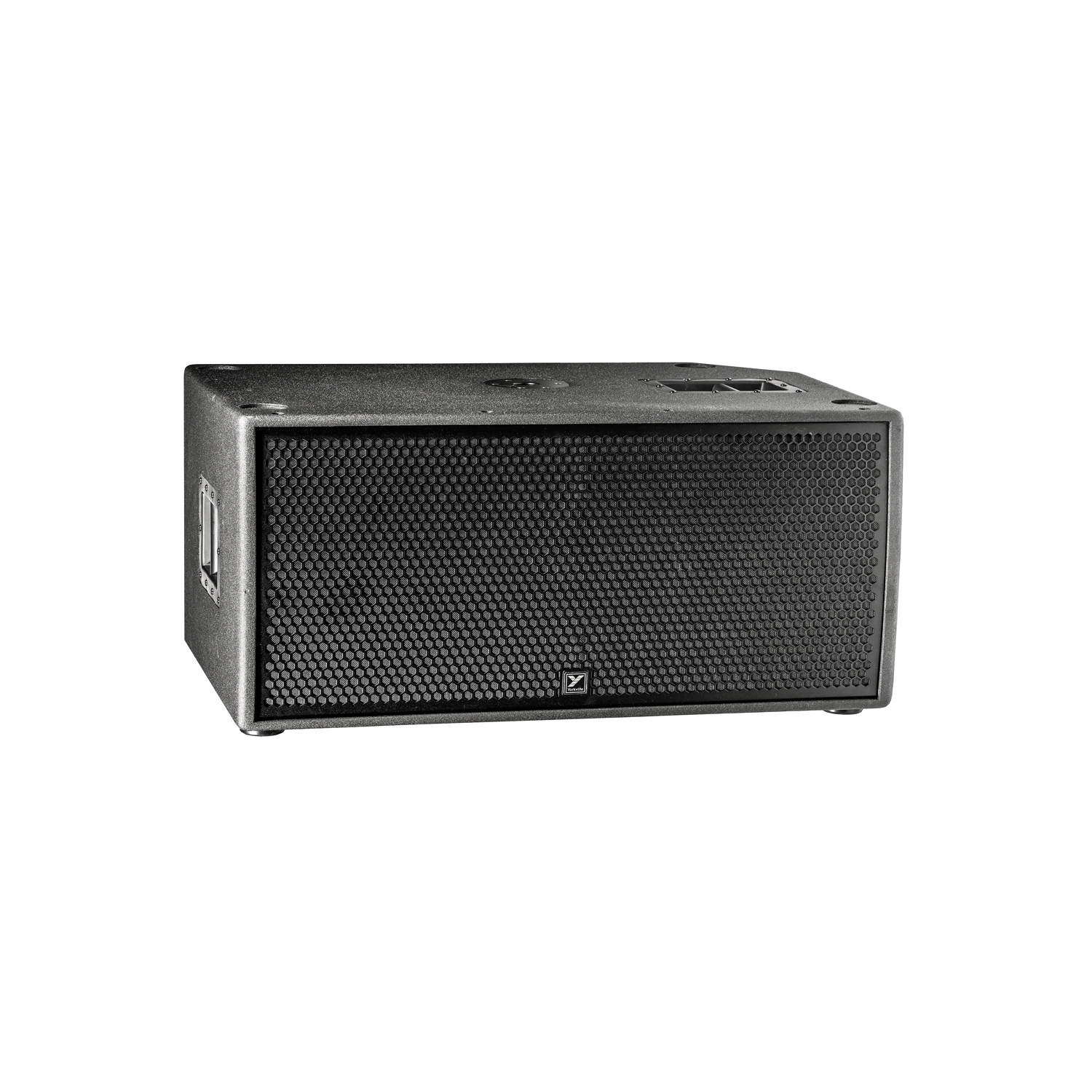 Haut-parleur d'extrêmes graves amplifié à la paraline de Yorkville, 2 x 15&nbsp;po, 2400 watts