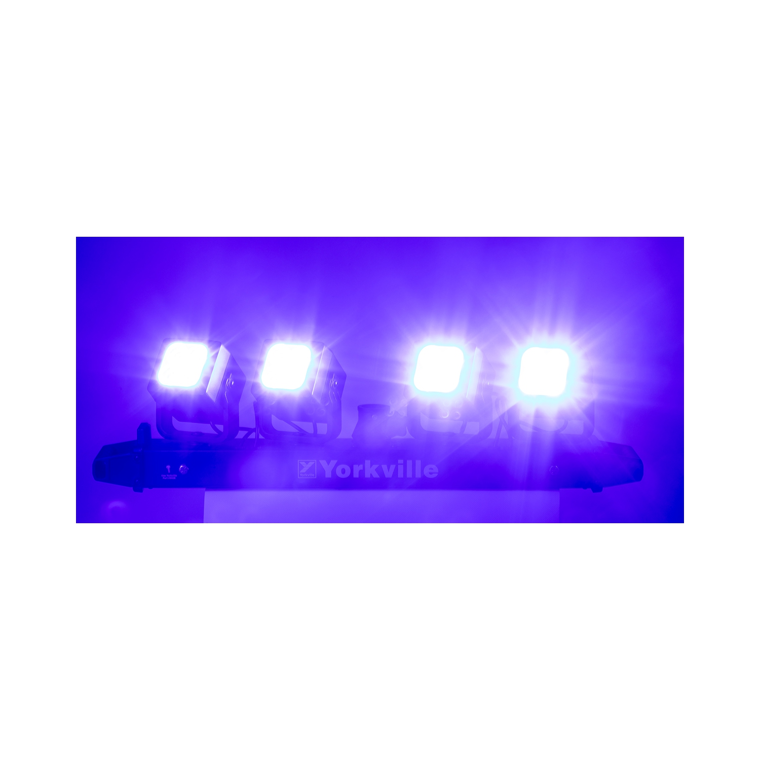 Système d'éclairage DEL haute performance à quatre modules LP-LED4X de Yorkville Sound