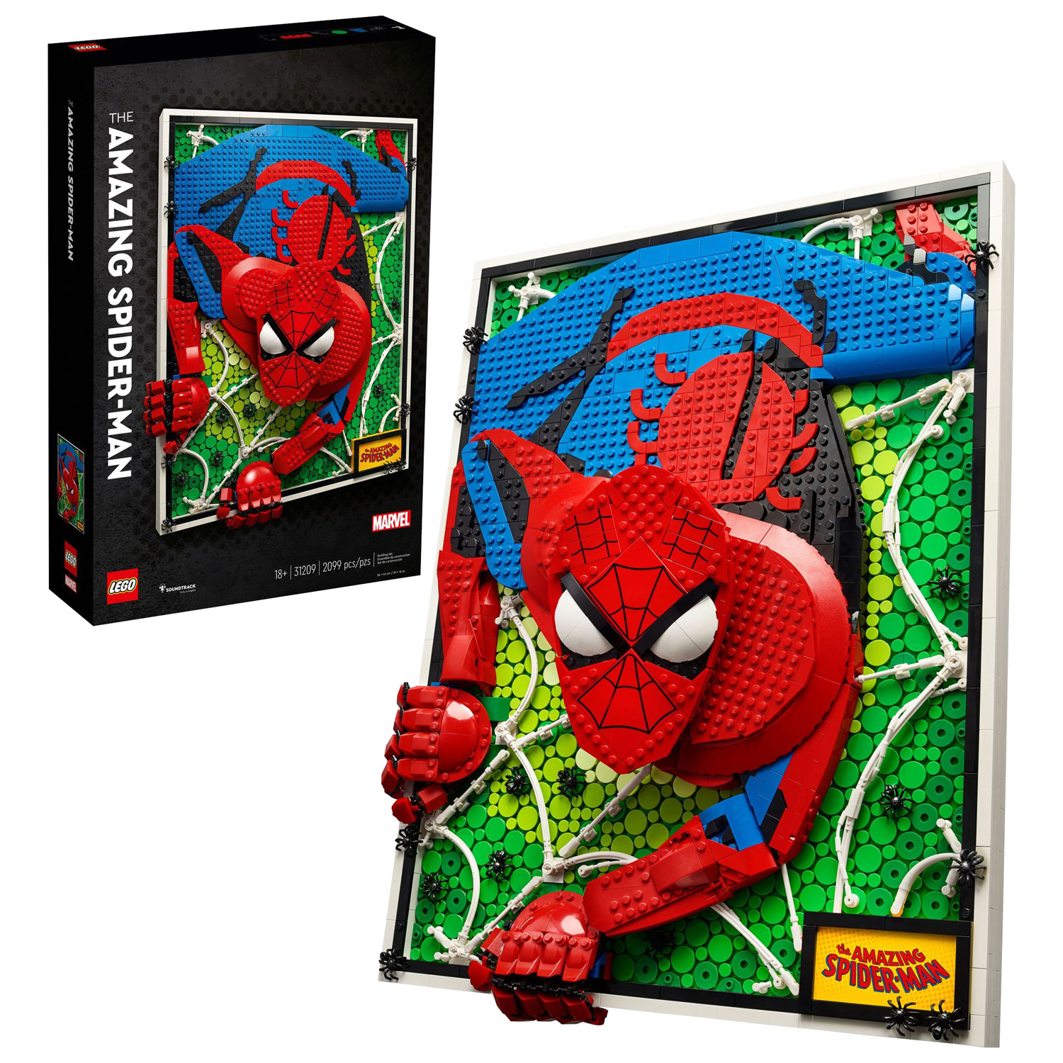 LEGO ART: The Amazing Spider-Man - 2099 Pieces (31209)