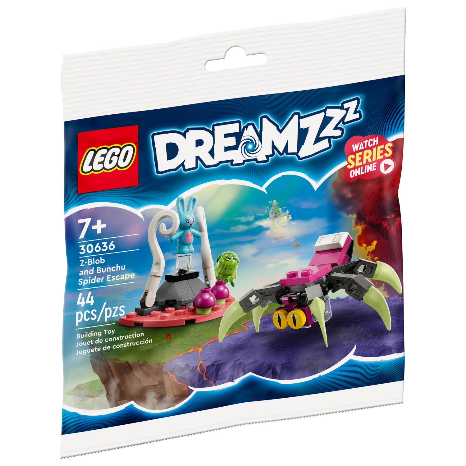 LEGO DREAMZzz : L'évasion de l'araignée de Z-Blob et Bunchu - 44 pièces
