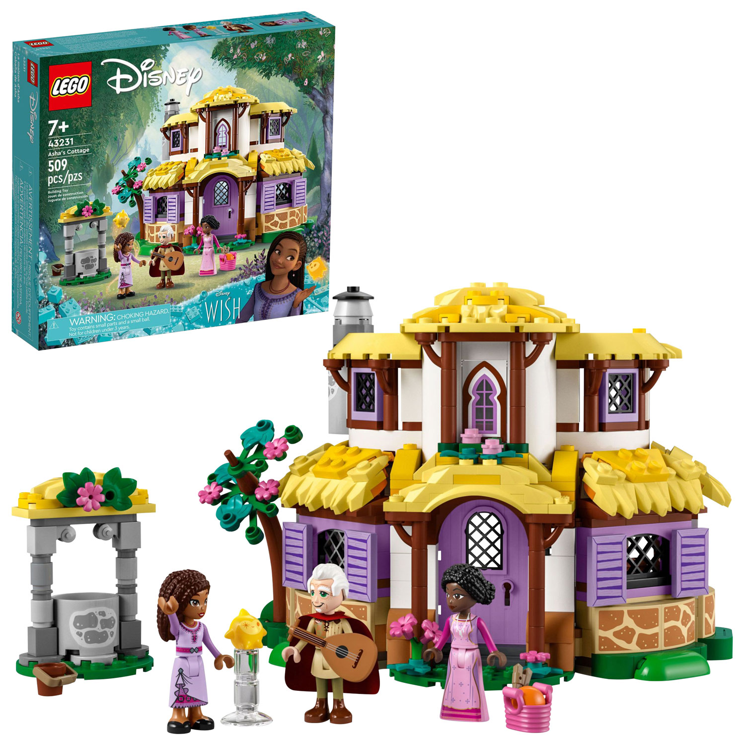 LEGO Disney: Asha's Cottage - 509 Pieces