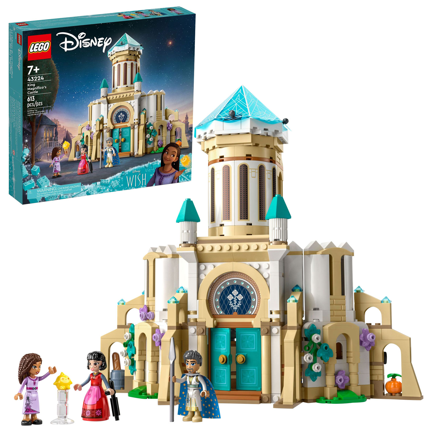 LEGO Disney: King Magnifico's Castle - 613 Pieces (43224)