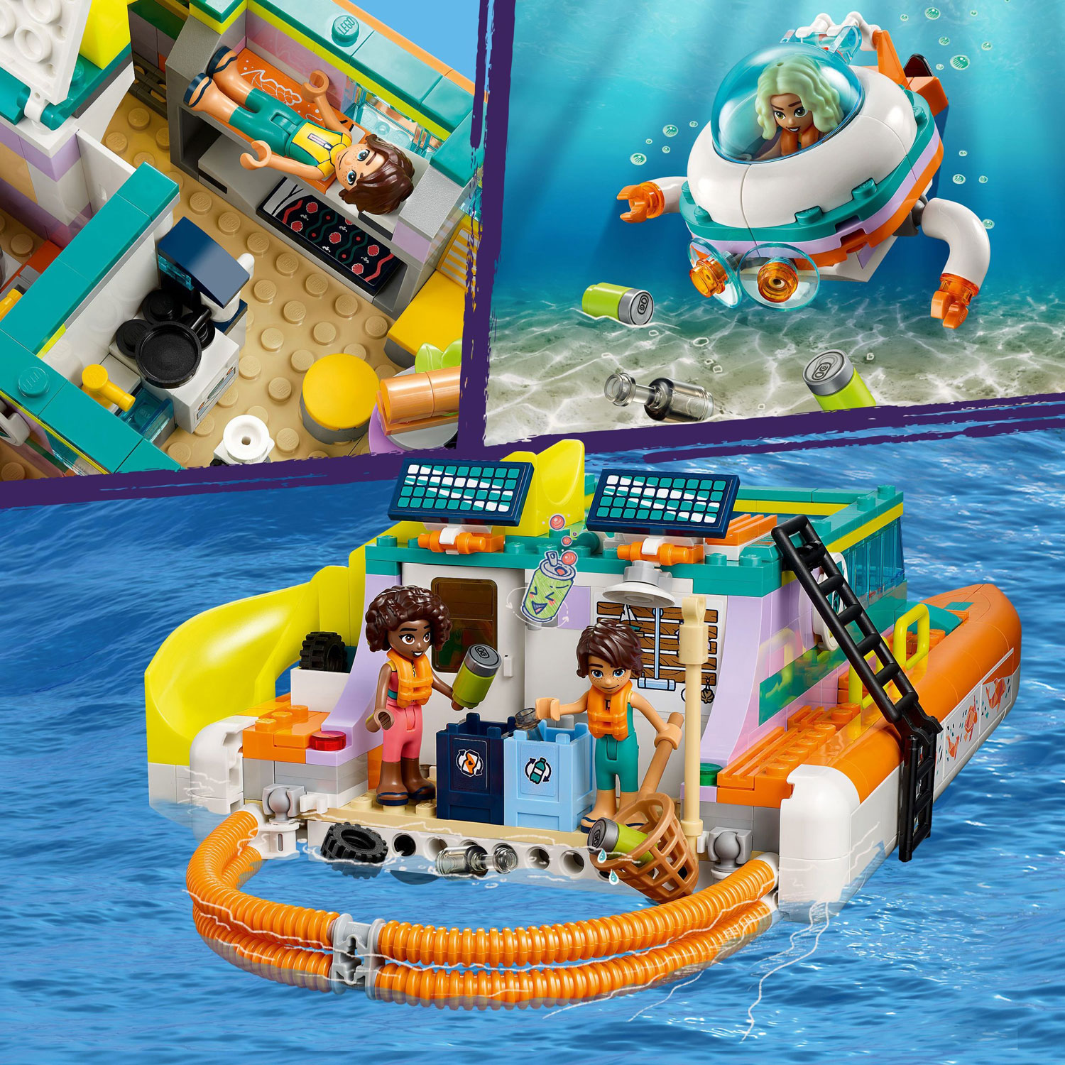 LEGO Friends: Sea Rescue Boat - 717 Pieces