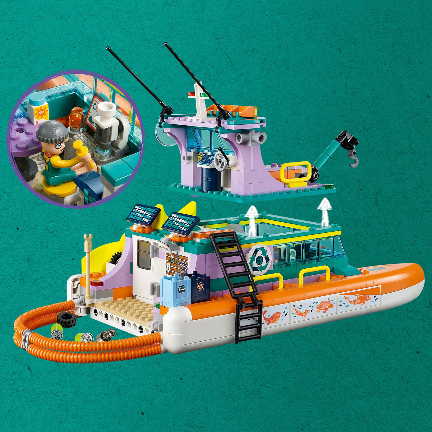 Barco de lego friends online