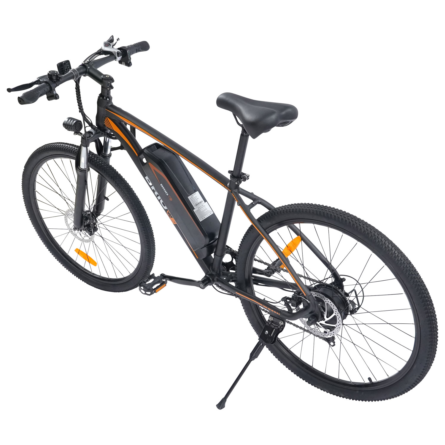Vélo de montagne électrique de 350 W Brio de Gyrocopters avec autonomie maximale de 60 km - Noir - Exclusivité de Best Buy
