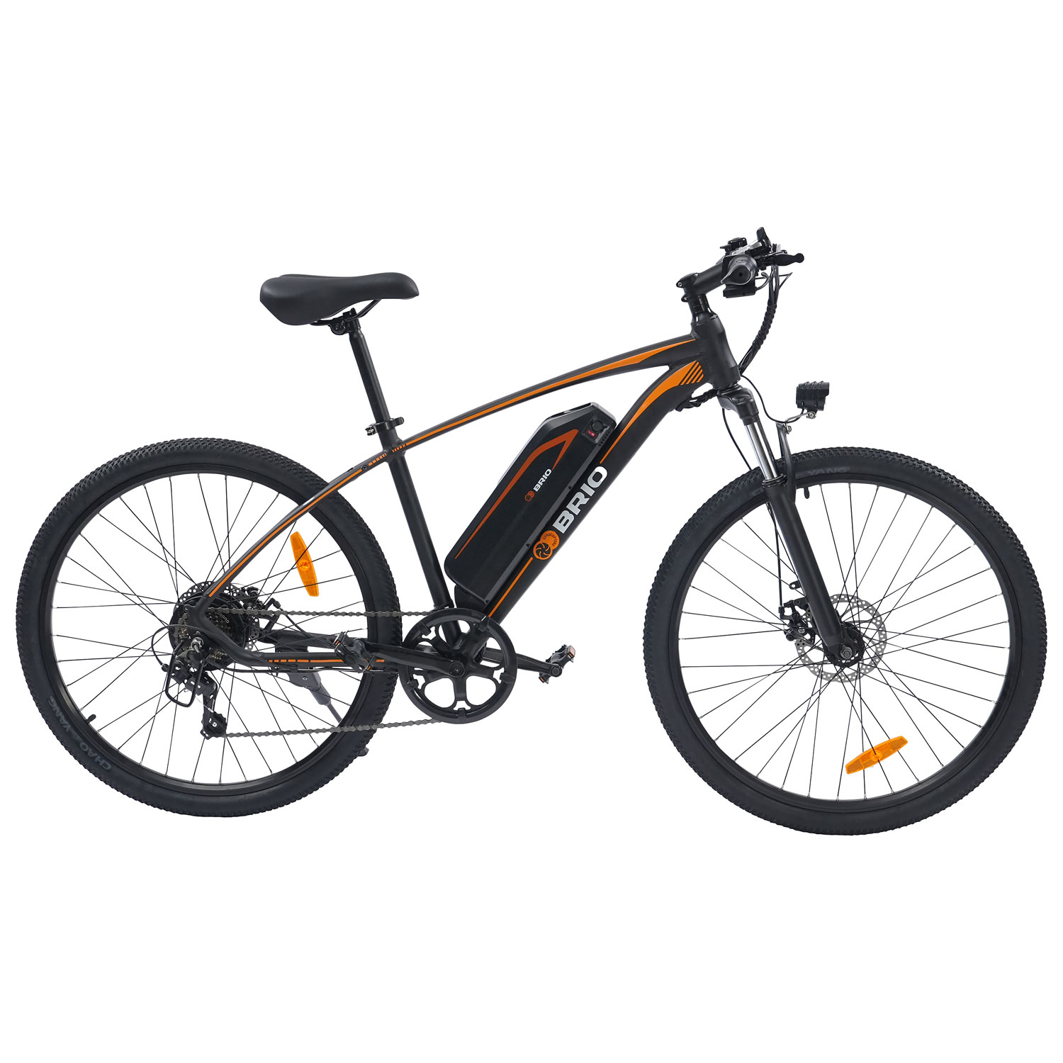 Vélo de montagne électrique de 350 W Brio de Gyrocopters avec autonomie maximale de 60 km - Noir - Exclusivité de Best Buy