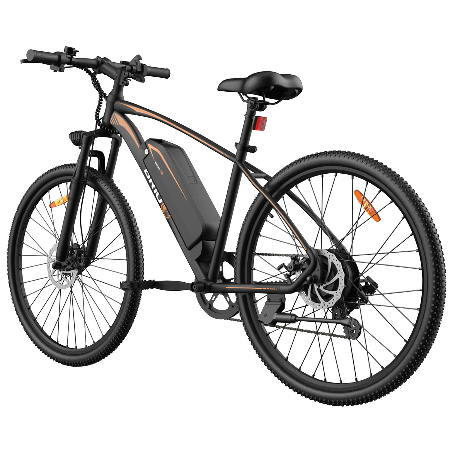 Vélo de montagne électrique de 350 W Brio de Gyrocopters avec autonomie maximale de 60 km - Noir - Exclusivité de Best Buy